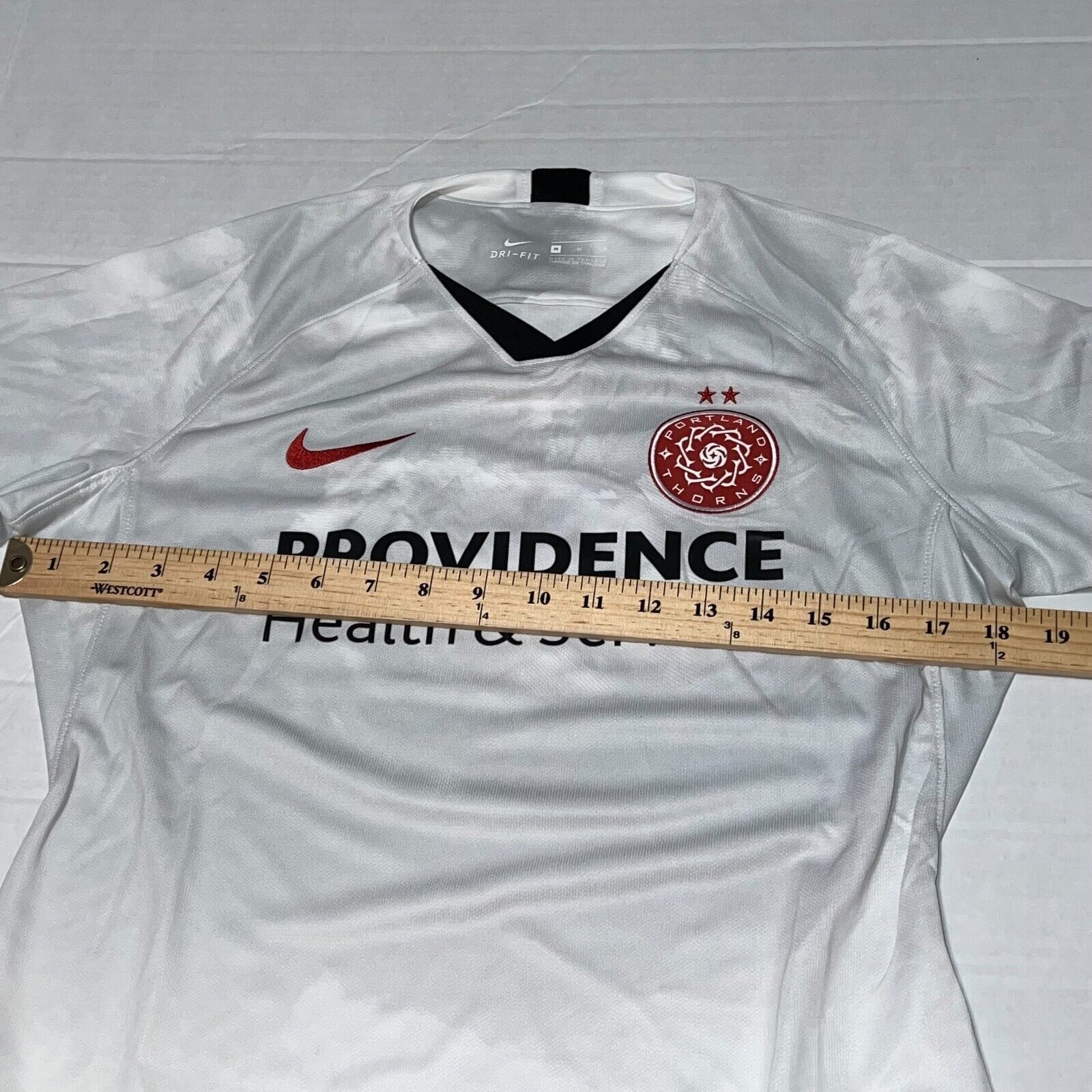 Nike 2019 Nike Portland Thorns FC Stadium Away Jersey Sz Medium Size M / US 6-8 / IT 42-44 - 9 Thumbnail