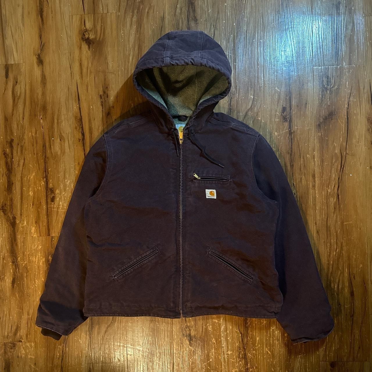 image of Carhartt Jacket in Purple, Men's (Size Medium)