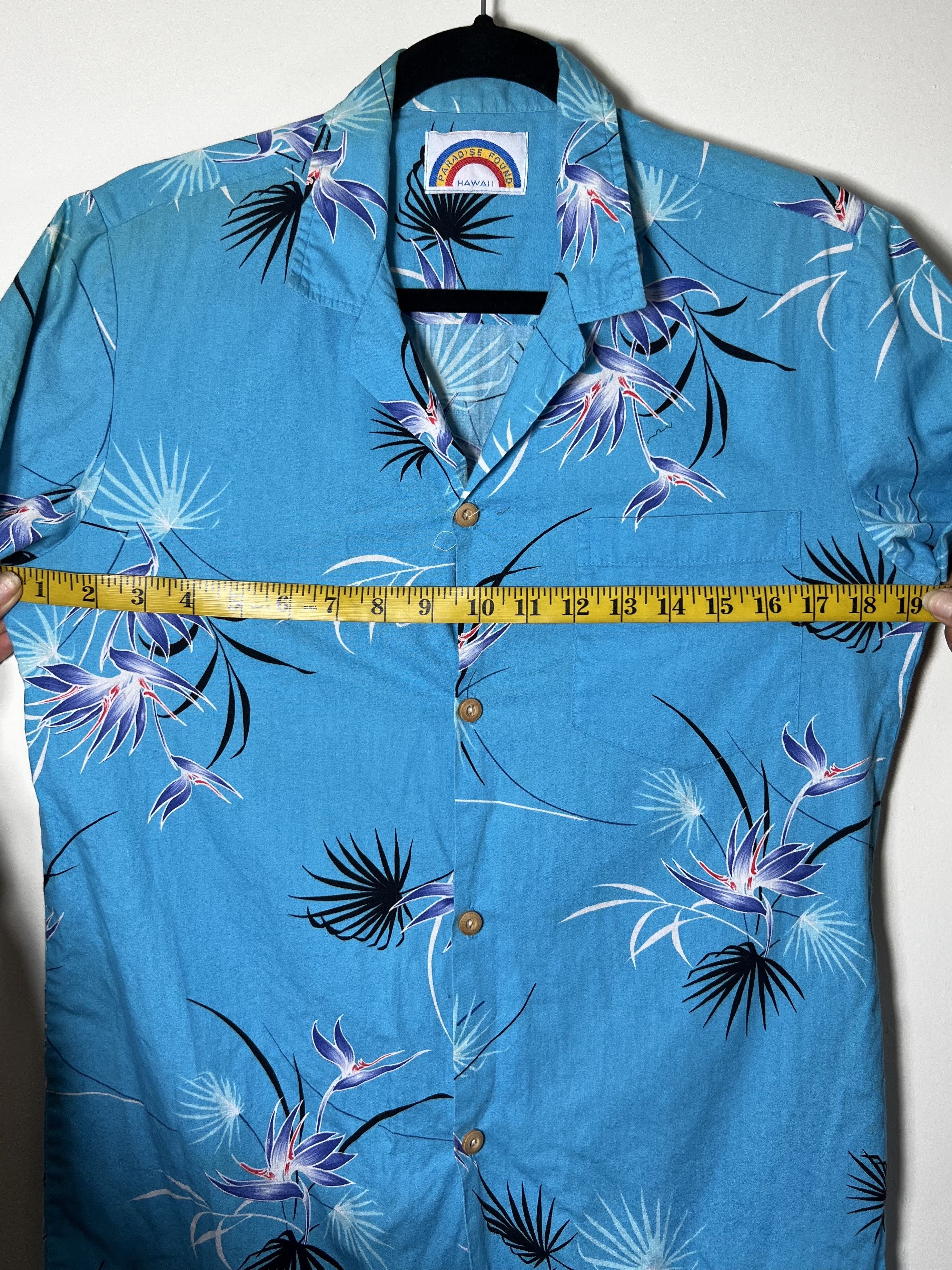 Paradise Found Vintage Paradise Found Hawaii Floral Print Button Up Size US S / EU 44-46 / 1 - 7 Thumbnail