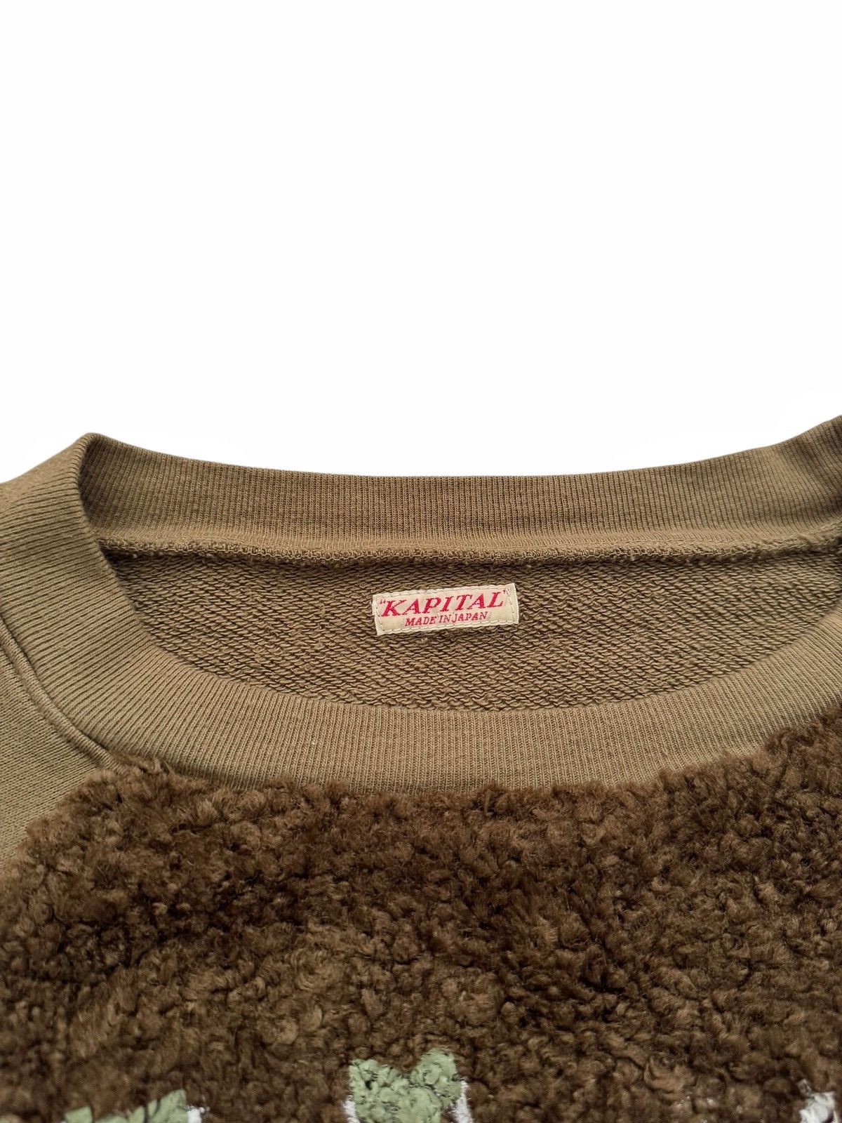 Kapital Kountry Grizzly Crewneck Fleece Jumper Size US L / EU 52-54 / 3 - 4 Thumbnail