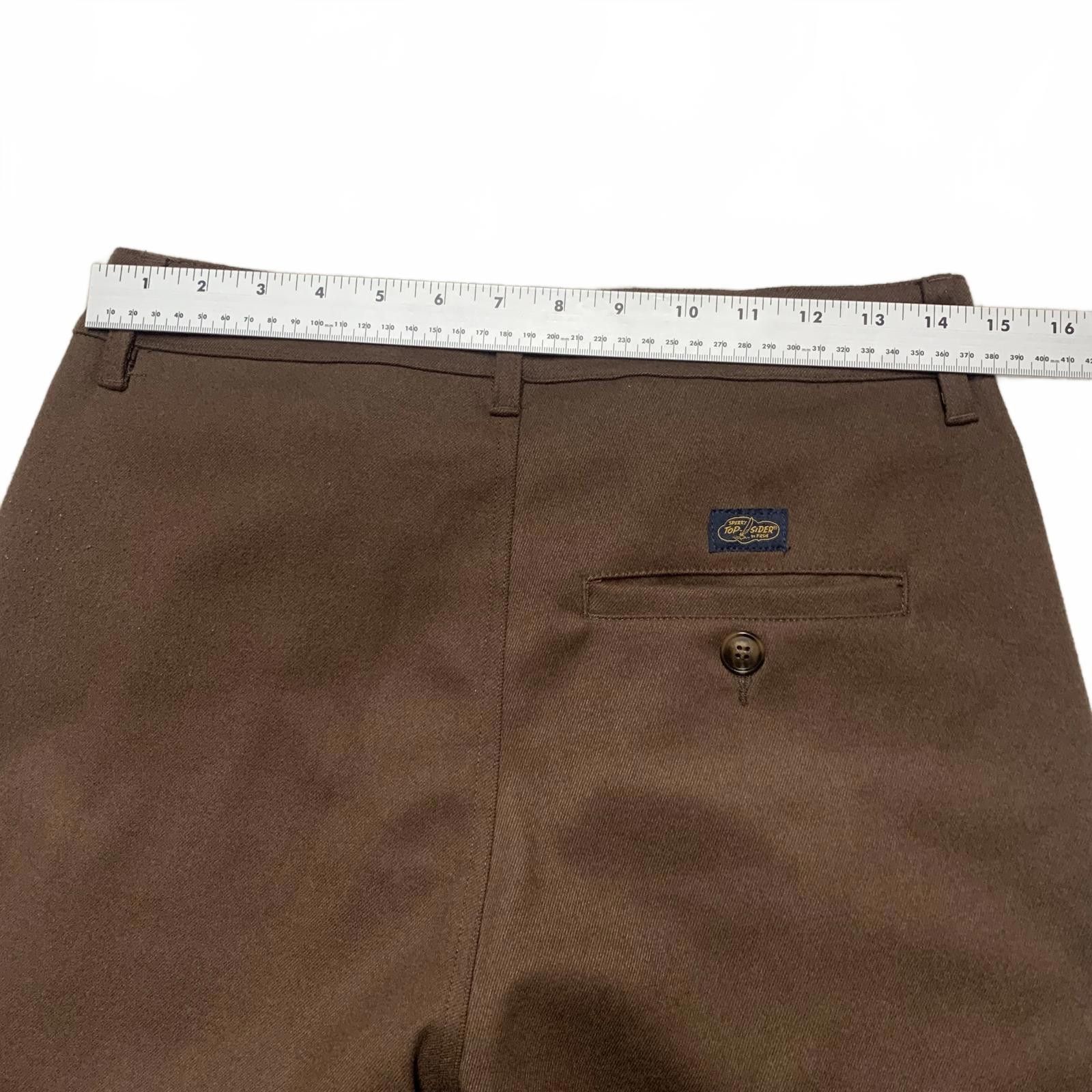 Other Sperry Top-Sider FRSH Men's 30 Brown Pants Size US 30 / EU 46 - 9 Thumbnail