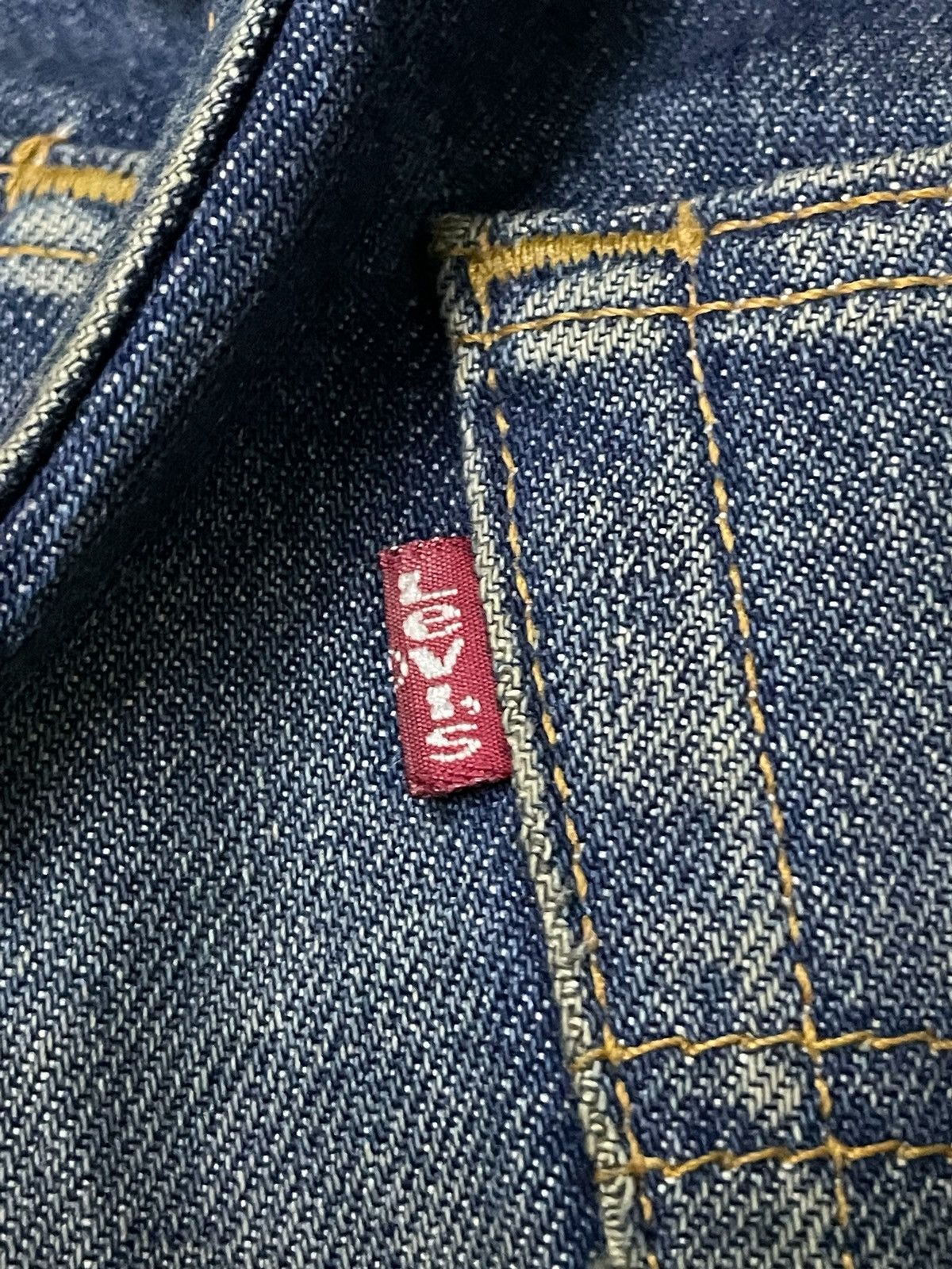 LVC × Levi's × Vintage Vintage Levis 501 Mud Wash Aging Honeycomb Distressed Jeans Size US 29 - 20 Thumbnail
