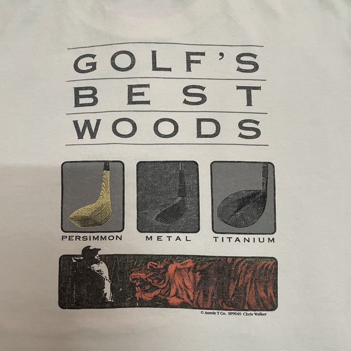 Vintage Tiger wood golf vintage shirt Size US XL / EU 56 / 4 - 3 Thumbnail