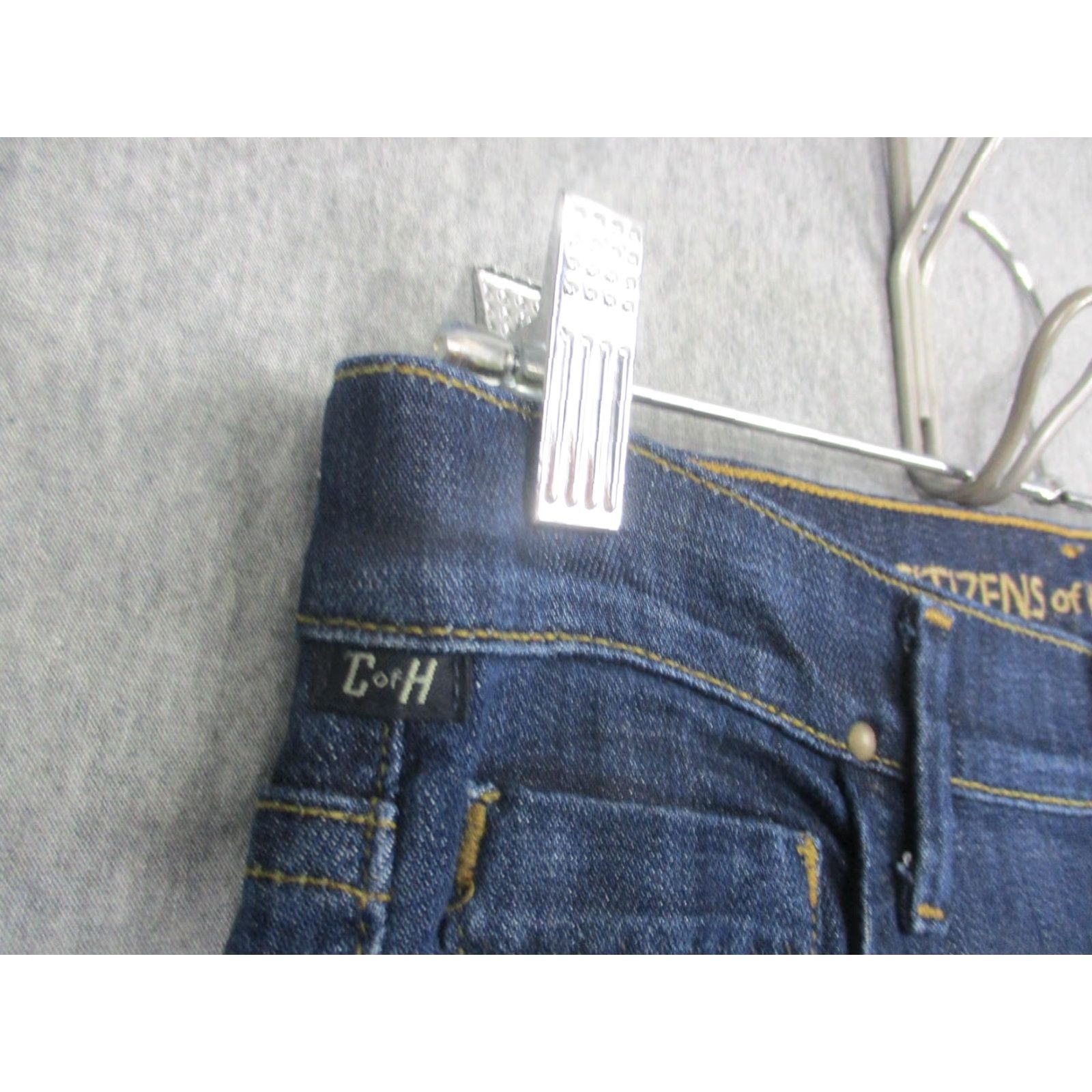 Citizens Of Humanity Citizens Of Humanity Jeans Mens 27x34 Straight Leg Stretch Denim Low Rise USA Size US 27 - 4 Thumbnail