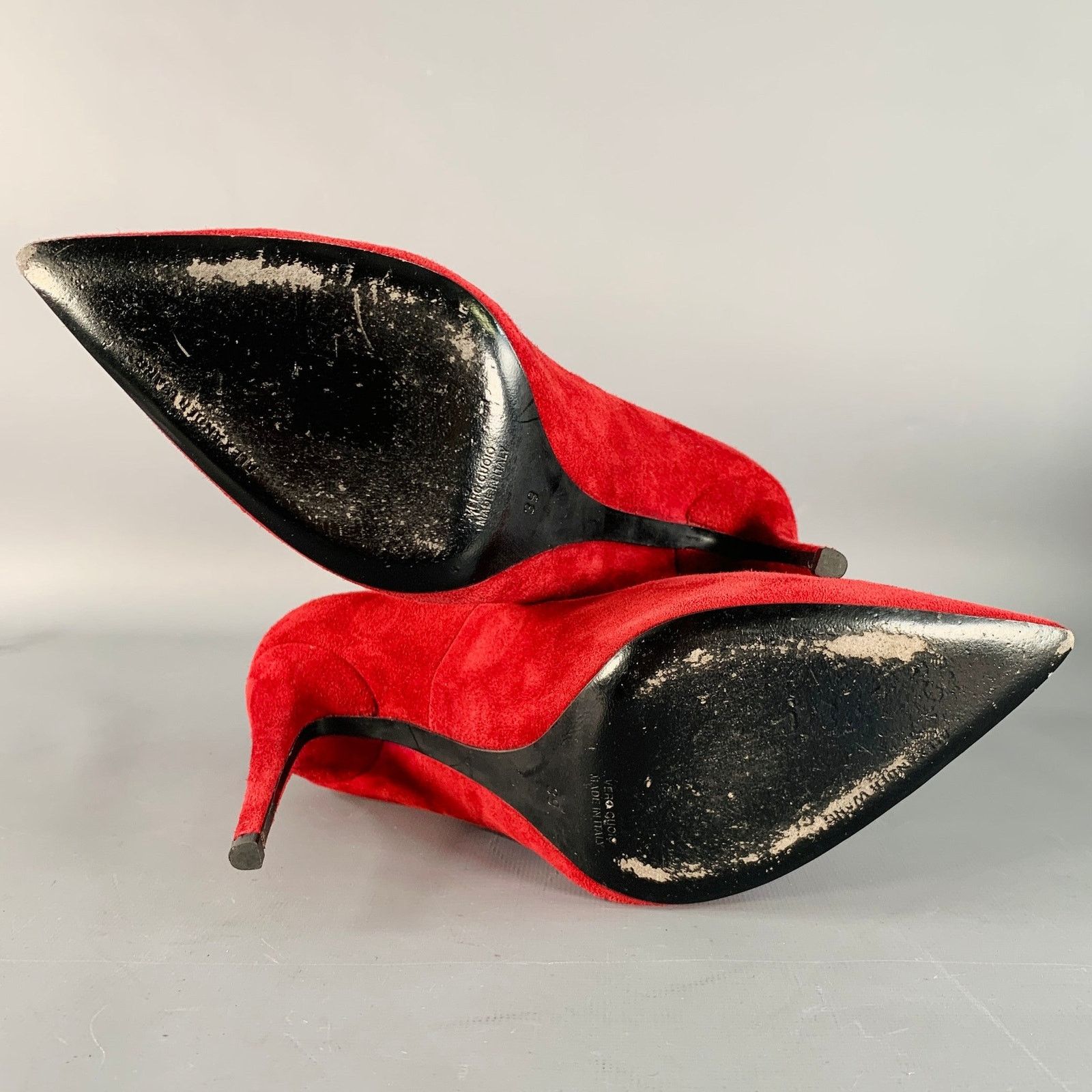 Alexander Wang ALEXANDER WANG Annika Suede Pointed Toe Stiletto Pumps Size US 9 / IT 39 - 6 Thumbnail