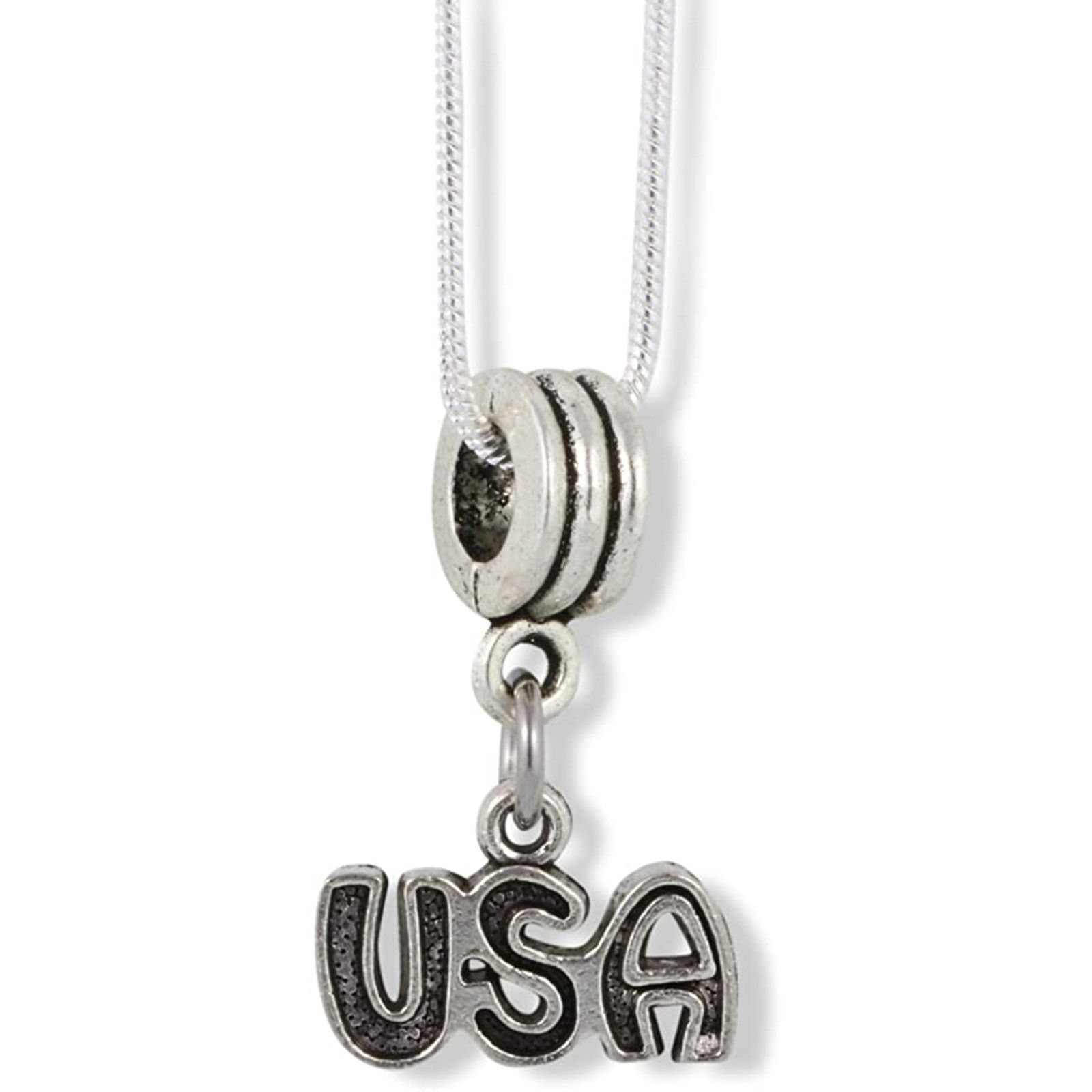 & Other Stories USA (just Letters) Charm Snake Chain Necklace Size ONE SIZE - 1 Thumbnail