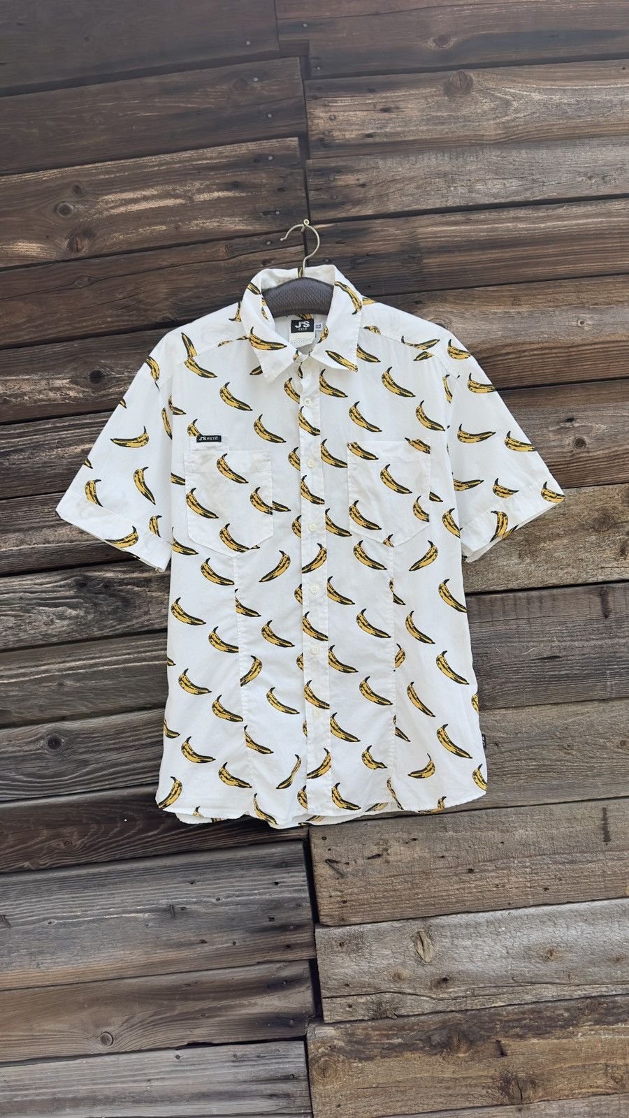 Other 90s J'S Extē Ittierre All-Over Banana Pop Art Print Shirt Size US L / EU 52-54 / 3 - 1 Thumbnail