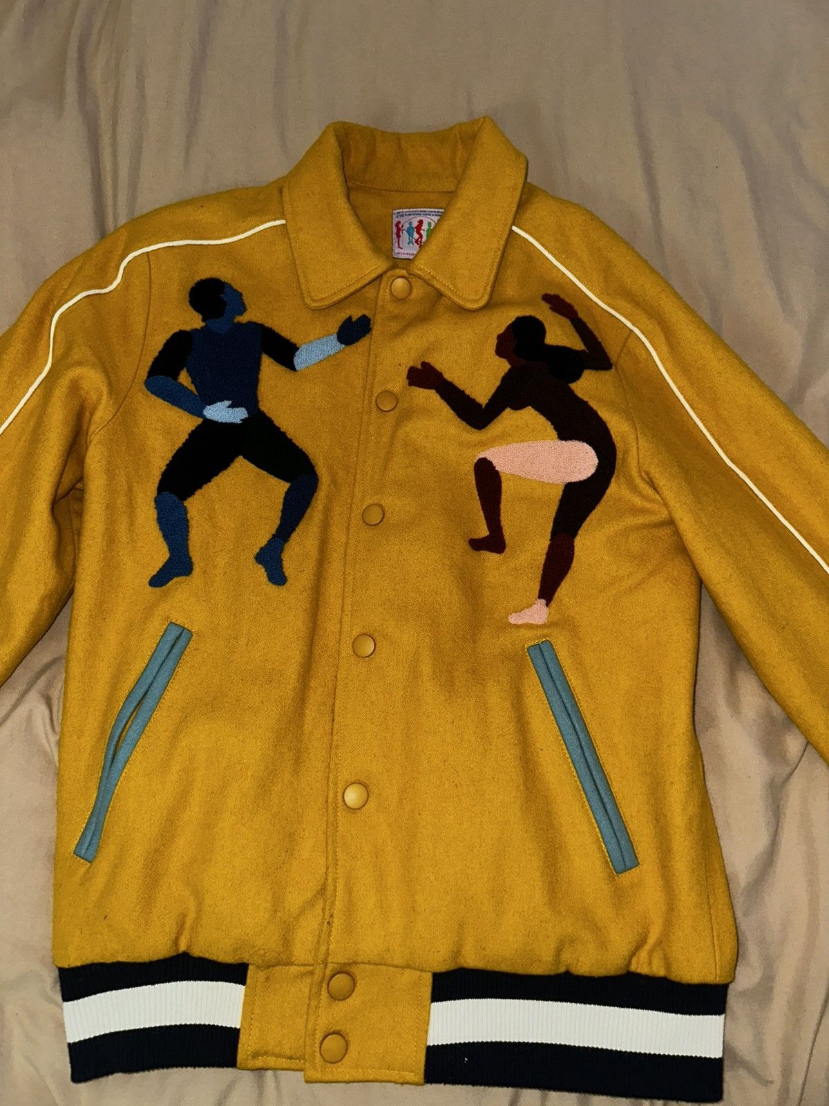 KidSuper KidSuper Studios “Disco and the Dancers” Varsity Jacket Size US S / EU 44-46 / 1 - 1 Thumbnail