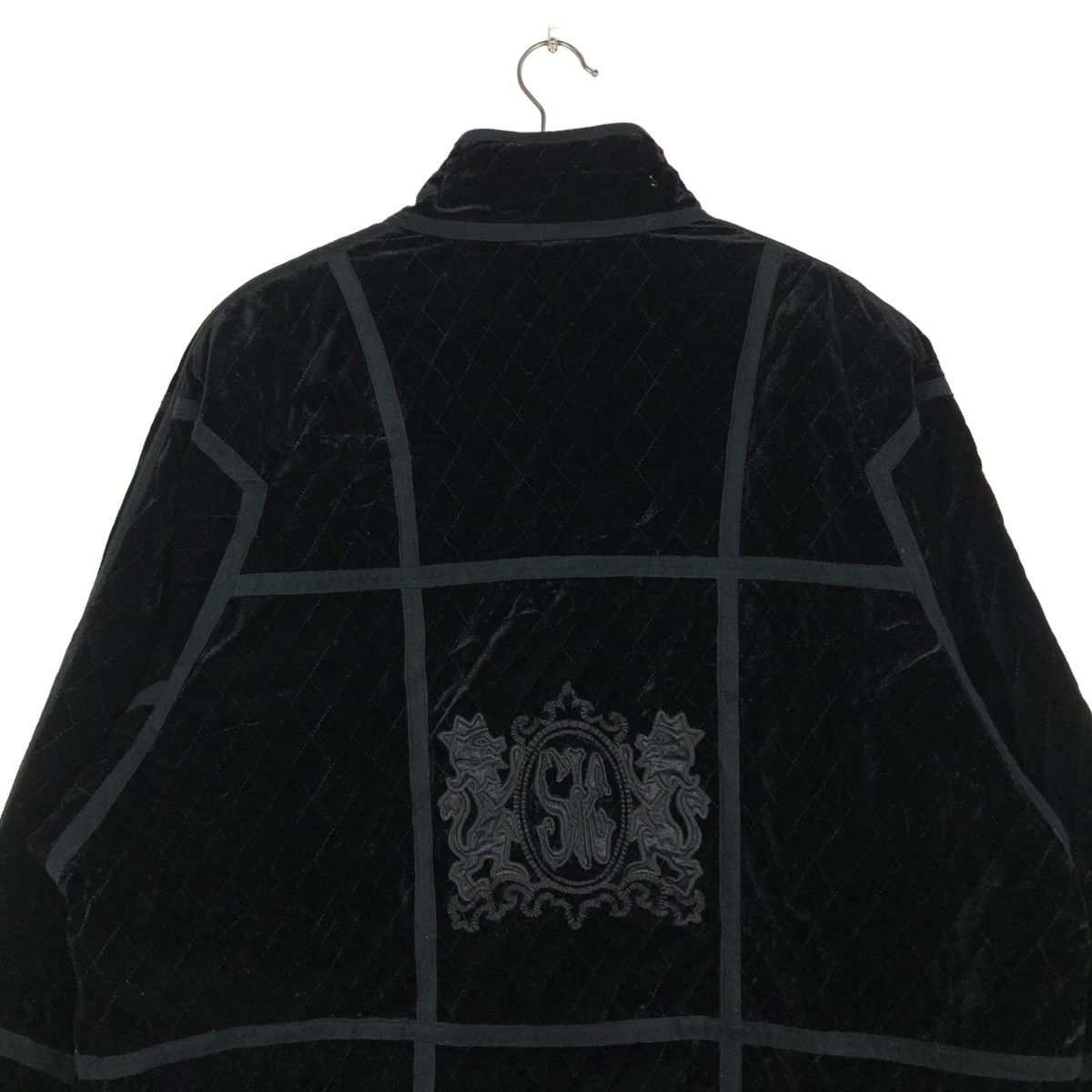 Designer × Japanese Brand × Vintage 🔥VINTAGE VELVET BUTTON JACKET QUILTED KATSUMI ISSEY MIYAKE Size US L / EU 52-54 / 3 - 11 Thumbnail