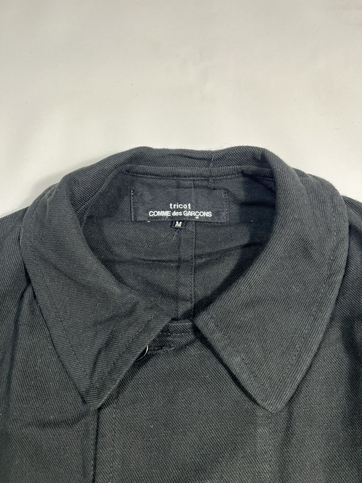 Tricot Comme des Garcons TRICOT CDG AD2001 DOUBLE BREASTED CHORE JACKET Size M / US 6-8 / IT 42-44 - 3 Thumbnail