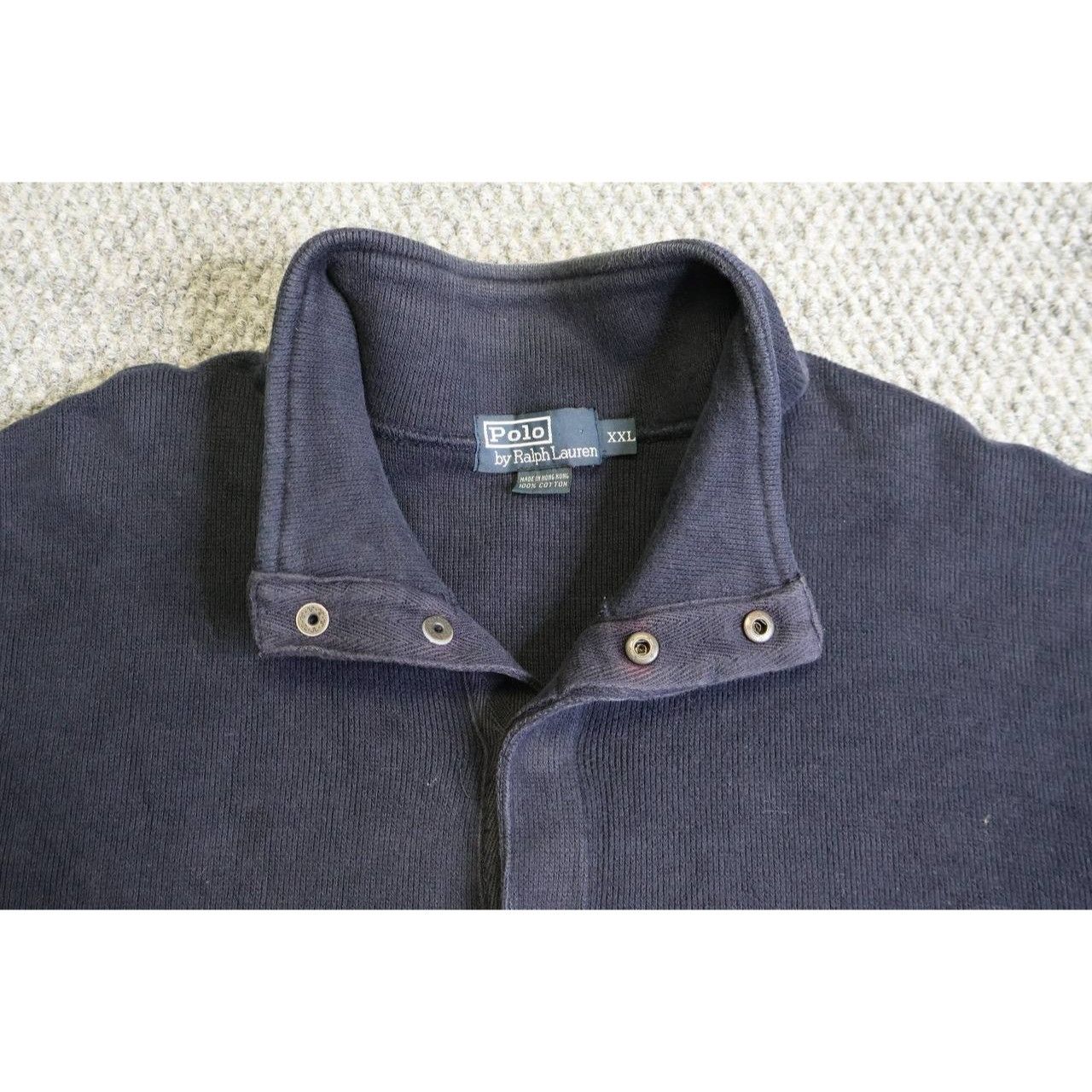 Polo Ralph Lauren Vintage Polo Ralph Lauren 1/4 Snap Pocket Pullover 2XL Size US XXL / EU 58 / 5 - 5 Thumbnail