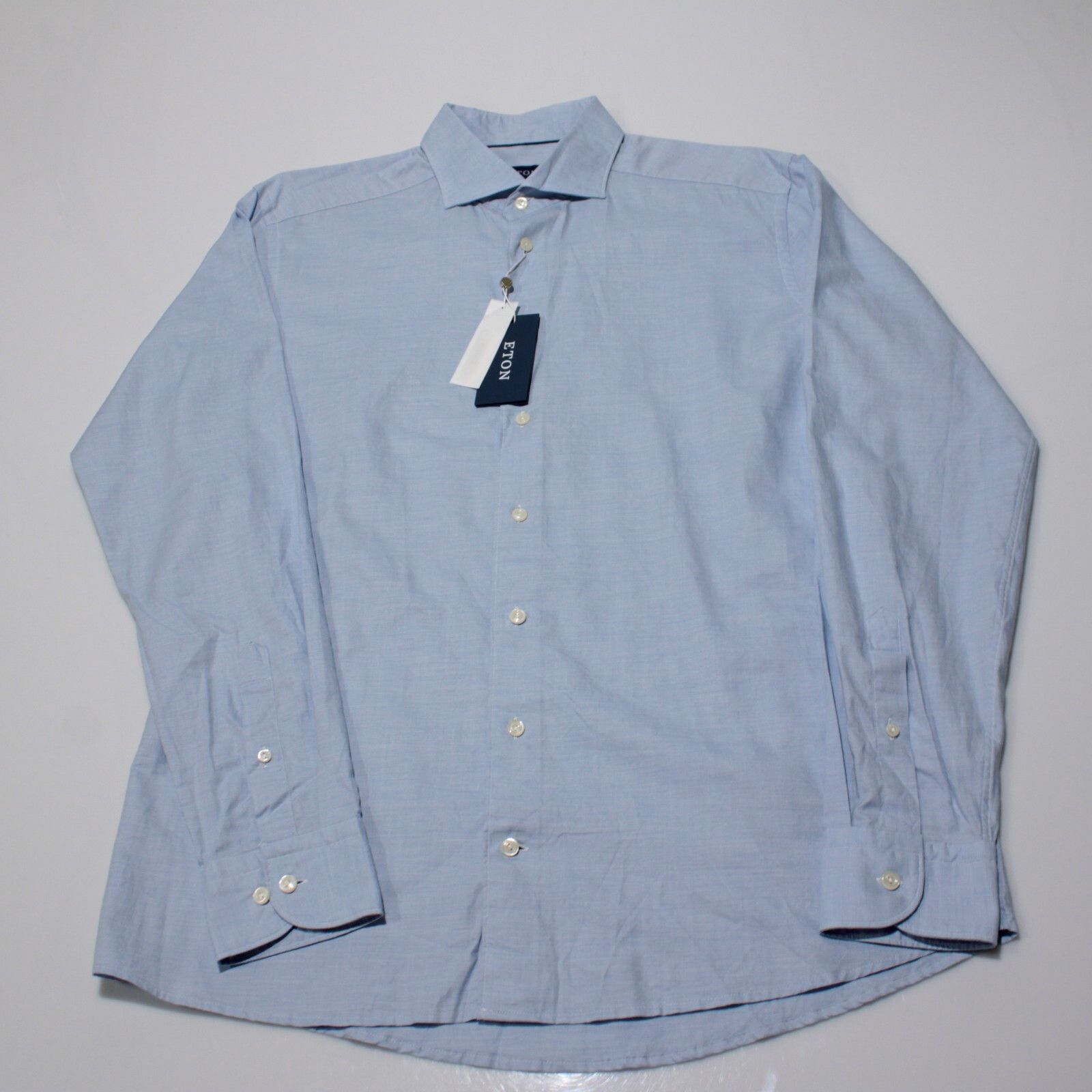 Eton Eton New with tags Shirt Size XL US In Blue Size US XL / EU 56 / 4 - 3 Thumbnail
