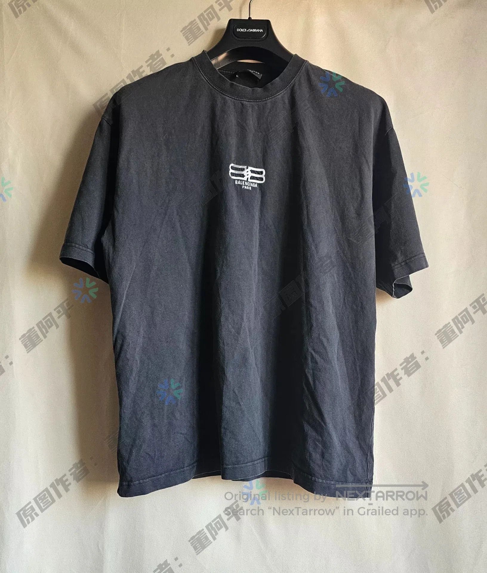 Balenciaga black short sleeve Balenciaga t. Size US L / EU 52-54 / 3 - 1 Thumbnail