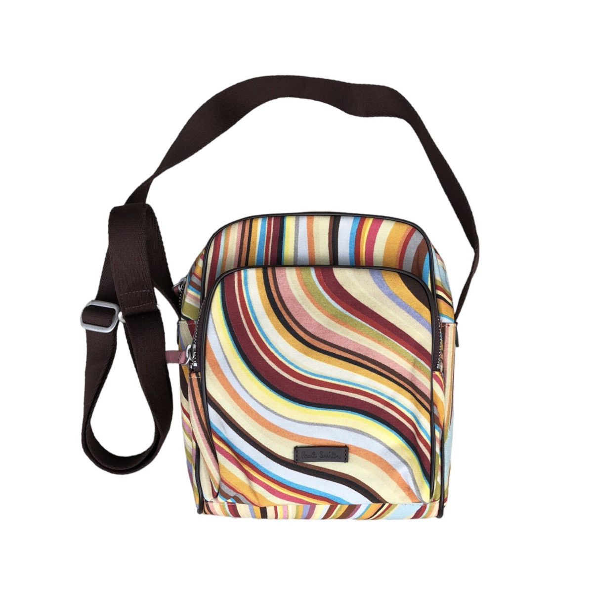 Paul Smith Paul Smith Shoulder Bag Cotton Multicolor Allover Pattern Size ONE SIZE - 6 Thumbnail