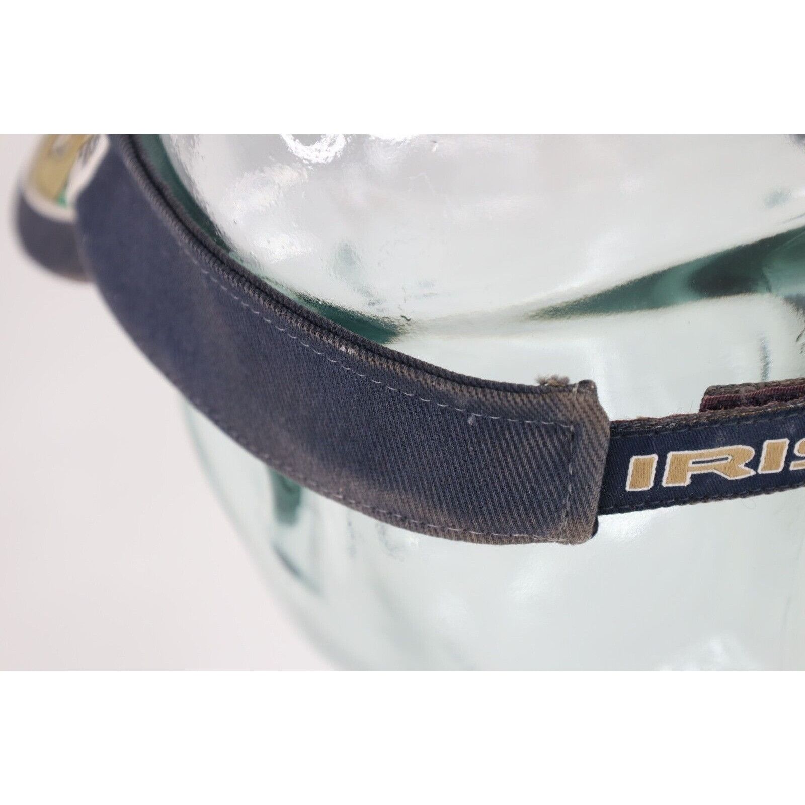 Vintage Vintage 90s Distressed Big Logo Notre Dame University Visor Size ONE SIZE - 5 Thumbnail