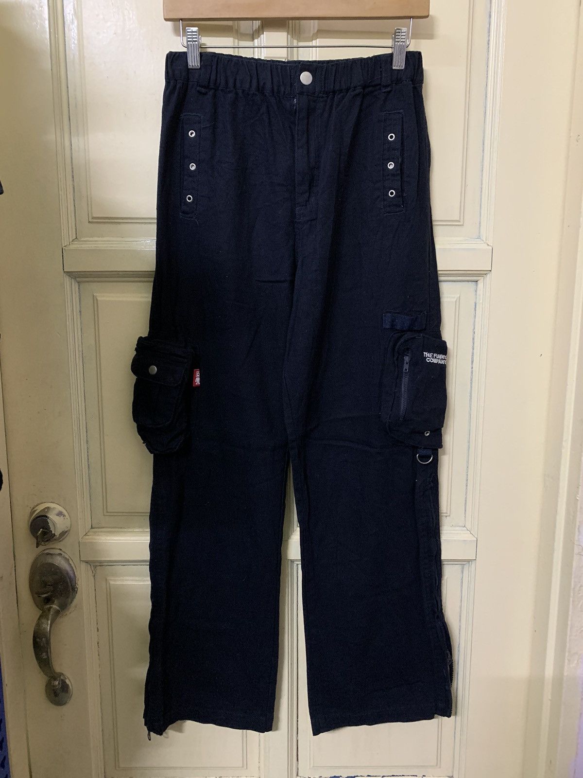 Japanese Brand Japanese The Funny Company Strecth Waist Cargo Pant Size 28" / US 6 / IT 42 - 1 Thumbnail