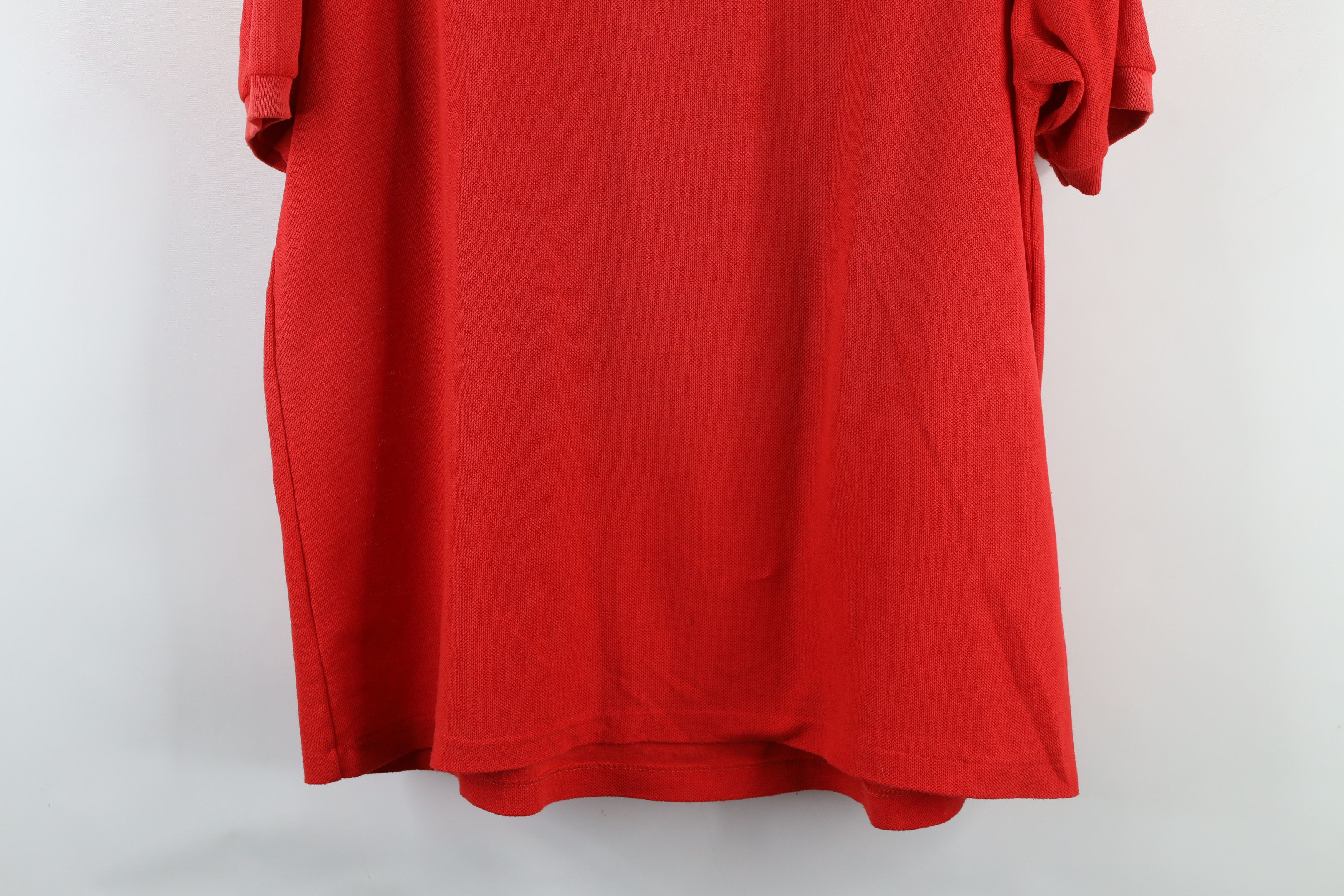 Vintage Vintage 90s Dolphin Aviation World Class Jet Polo Red Size US L / EU 52-54 / 3 - 11 Thumbnail