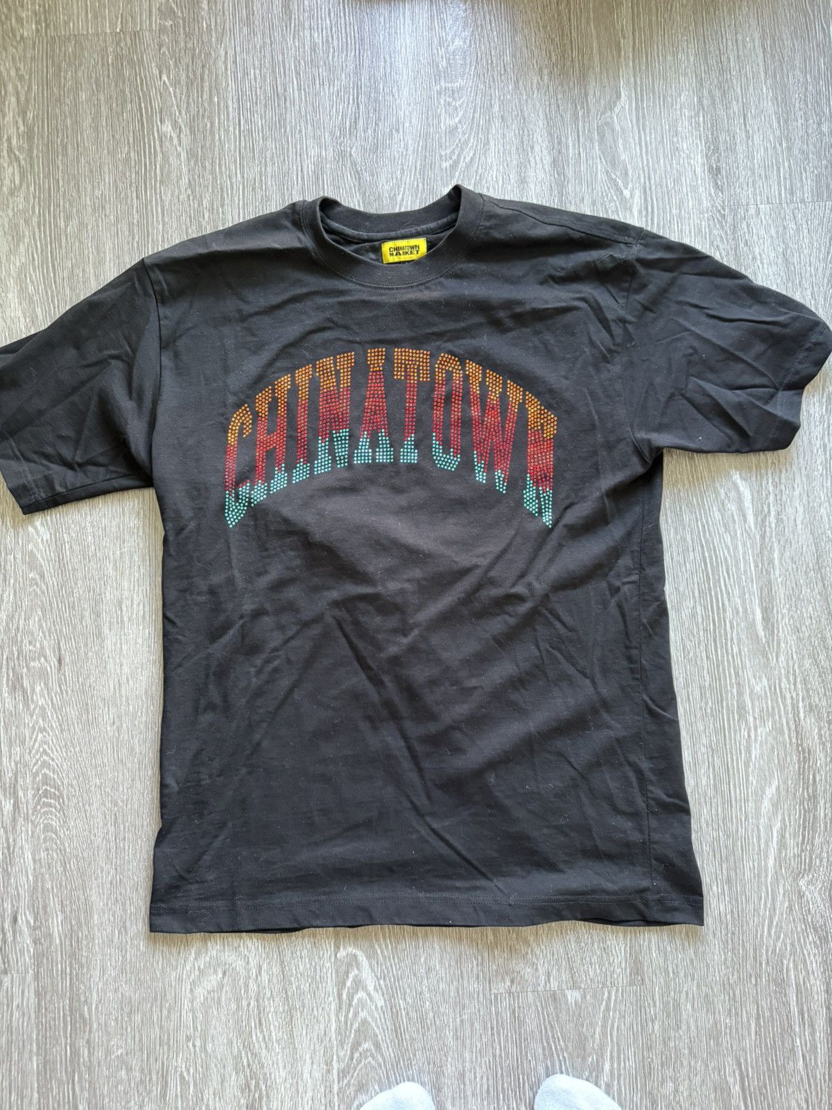 Market chinatown market rhinestone logo s/s tee Size US L / EU 52-54 / 3 - 1 Thumbnail