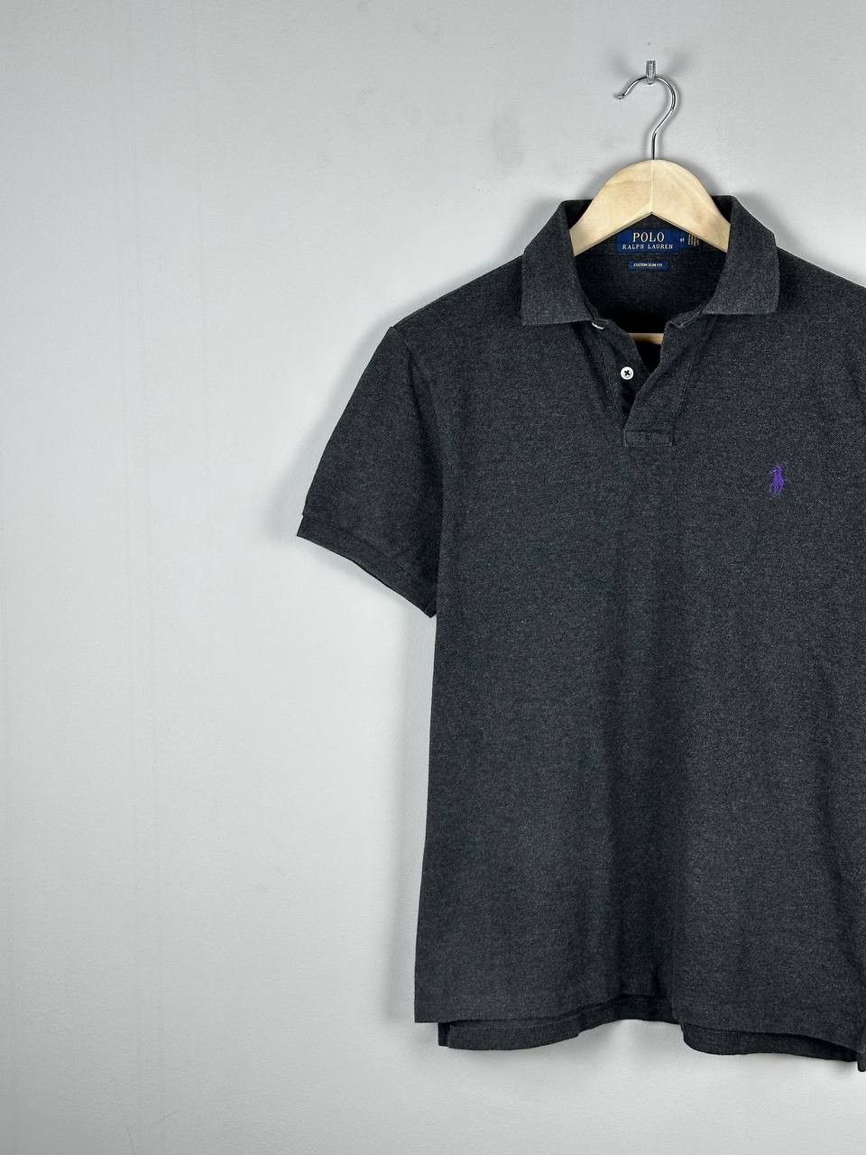 Polo Ralph Lauren Polo Ralph Lauren Luxury Grey Basic Polo T Shirt Size US M / EU 48-50 / 2 - 3 Thumbnail