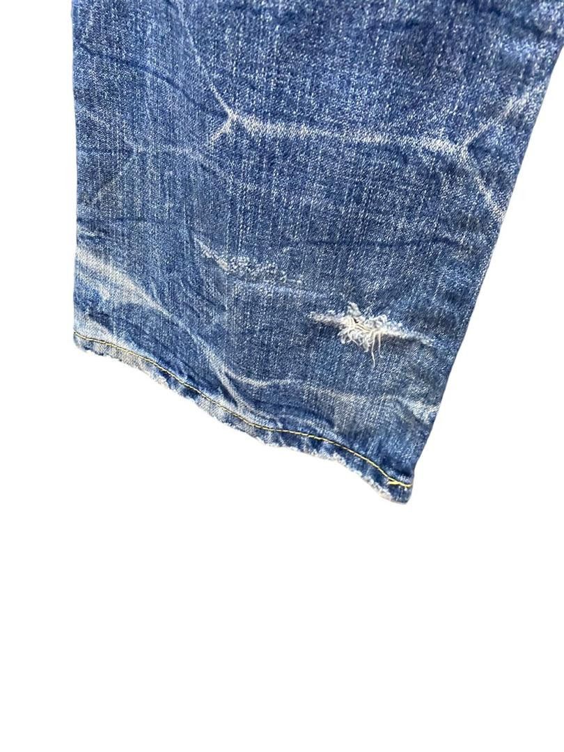 Japanese Brand 💥BEST OFFER💥OZ-FIRST PINKBALL BOOTCUT DISTRESSED DENIM Size US 32 / EU 48 - 3 Thumbnail