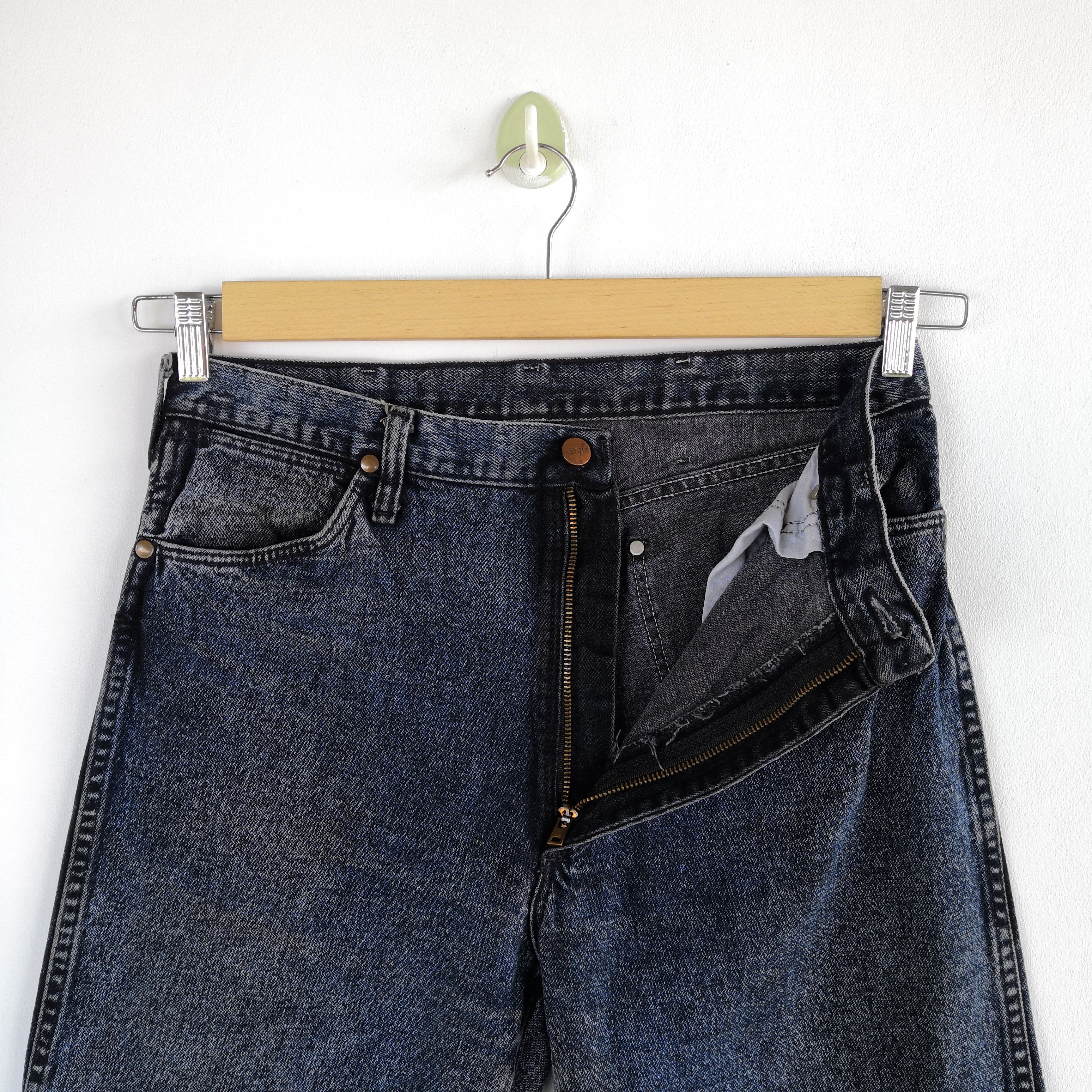 Wrangler Vintage 90s Wrangler Faded Denim Stone Wash Jeans Size US 32 / EU 48 - 6 Thumbnail