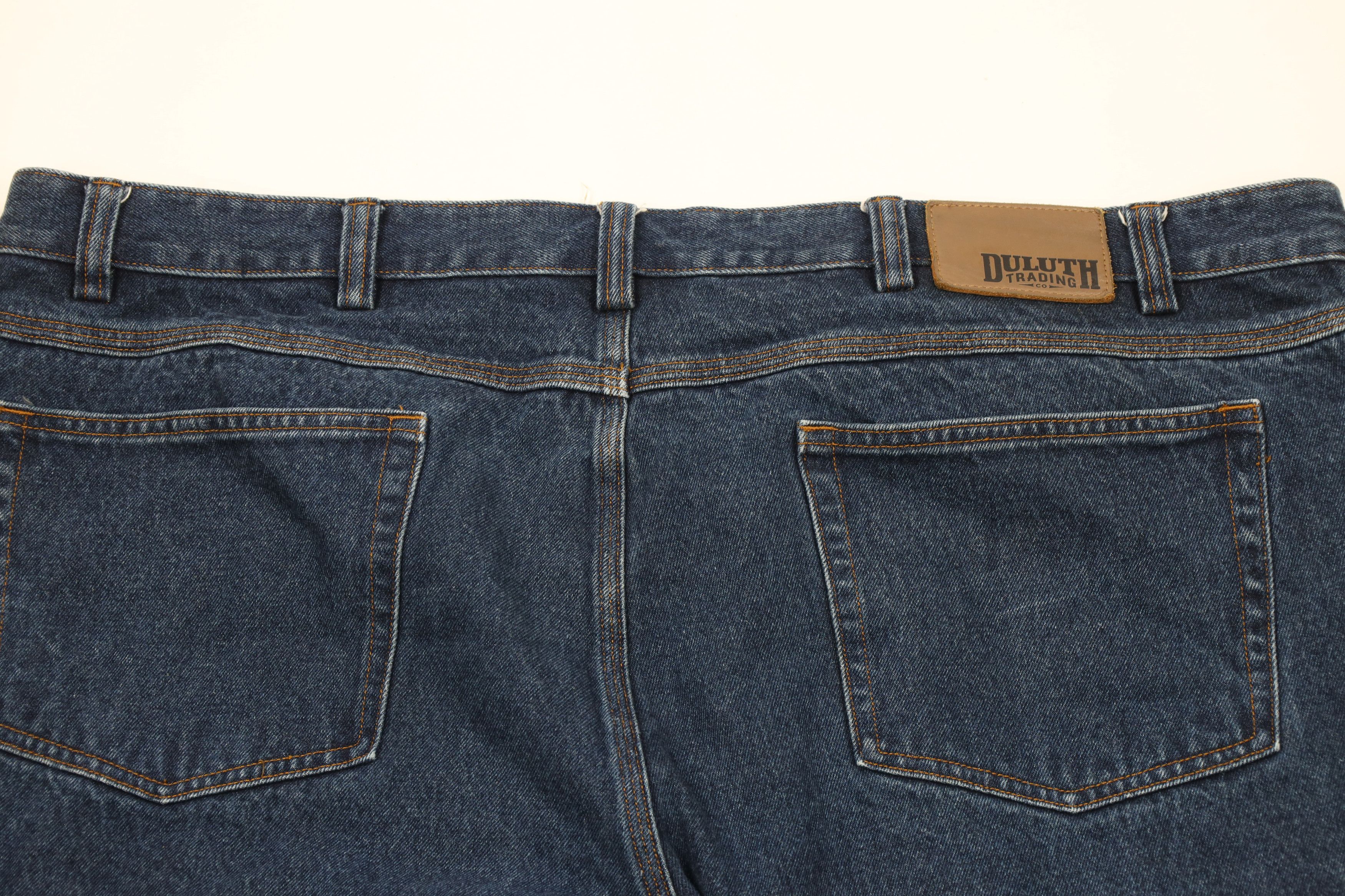 Duluth Trading Company × Vintage Duluth Trading Co Fit Fire Hose 5 Pocket Denim Jeans Blue Size US 44 / EU 60 - 10 Thumbnail
