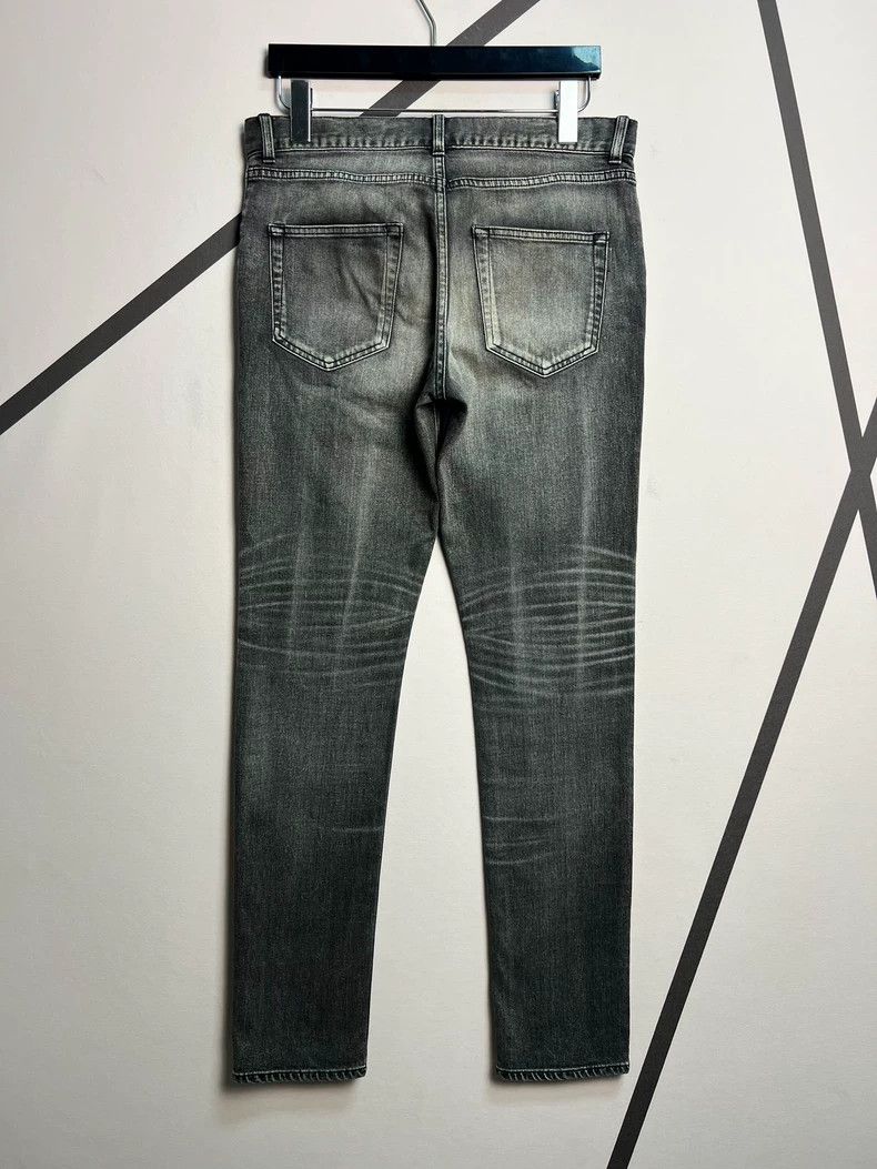 Saint Laurent Paris Saint Laurent Paris Spring/Summer 20 Cat Whisker Wash Smoky Size US 32 / EU 48 - 2 Thumbnail