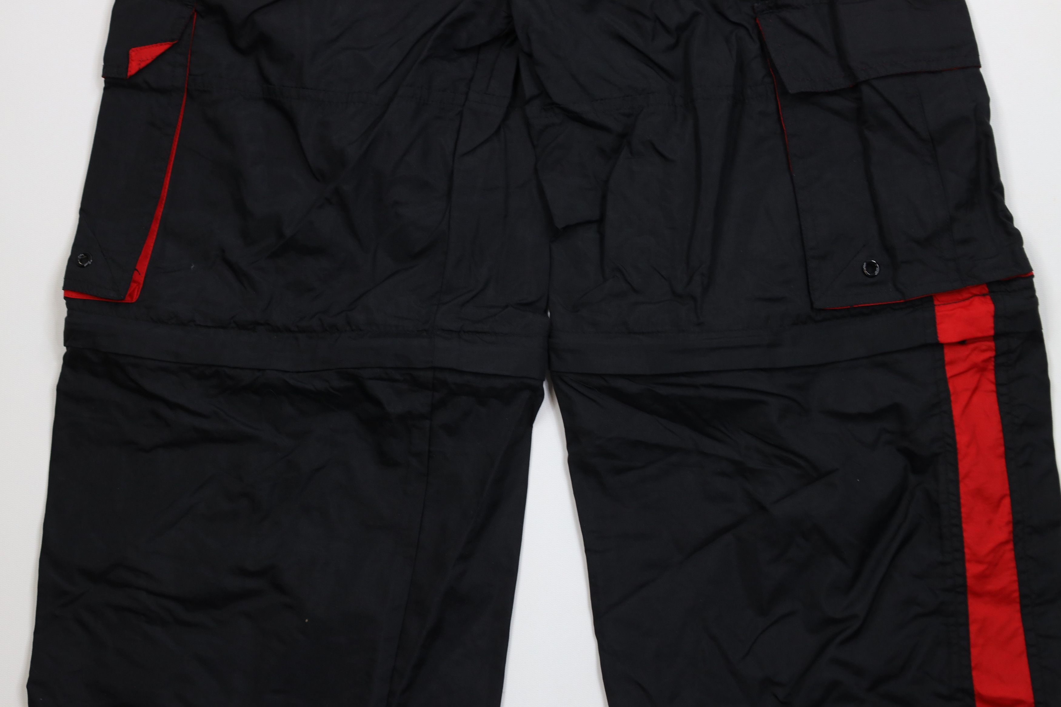 Vintage Vintage 90s Y2K Hockey Wide Leg Convertible Pants Shorts Size US 36 / EU 52 - 3 Thumbnail
