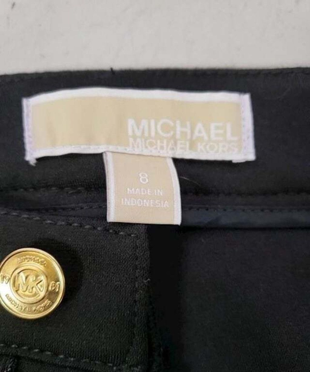 Michael Kors Michael Kors Women's Izzy Blue Denim Dark Wash Jeans Sz 6 Size 30" / US 8 / IT 44 - 2 Thumbnail