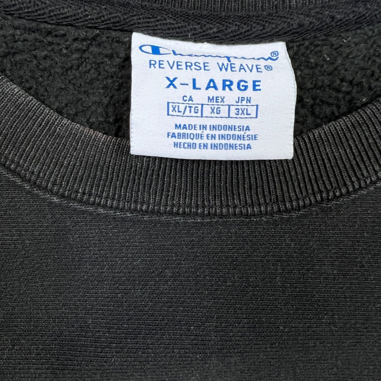 Champion × Vintage Champion Sweatshirt XL Reverse Weave Script Faded Crewneck Size US XL / EU 56 / 4 - 6 Thumbnail