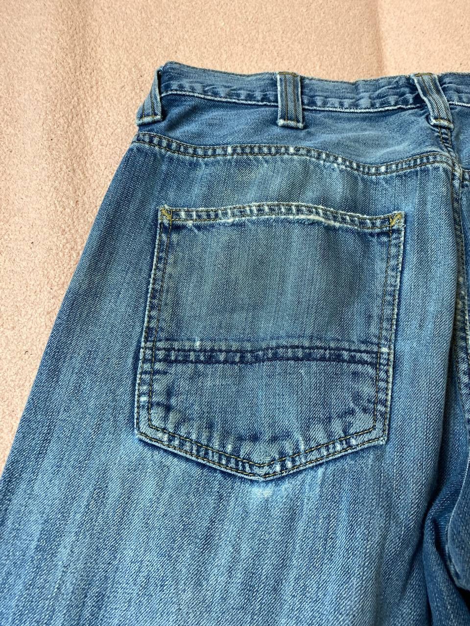 Carhartt × Japanese Brand Vintage Carhartt Y2K distressed Flare denim pants Size US 32 / EU 48 - 14 Thumbnail