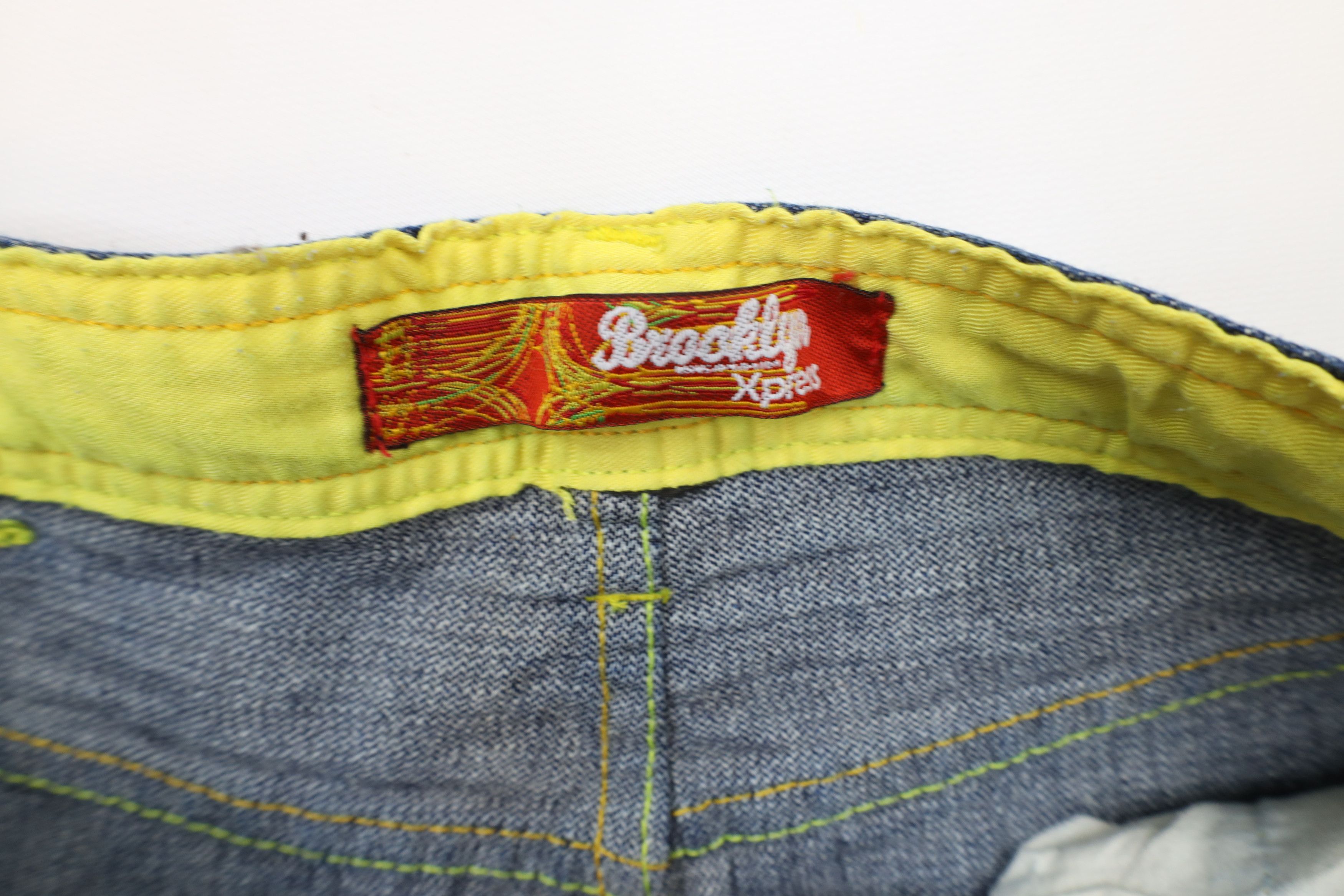 Vintage Vintage 90s Y2K Streetwear Fit Wide Leg Denim Jeans Blue Size US 36 / EU 52 - 9 Thumbnail