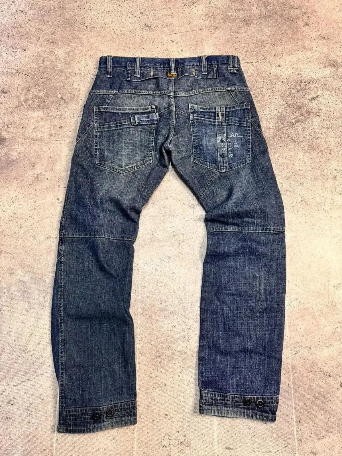 Vintage Junya Watanabe Style G Star raw Bondage Cargo Pans Size US 34 / EU 50 - 14 Thumbnail