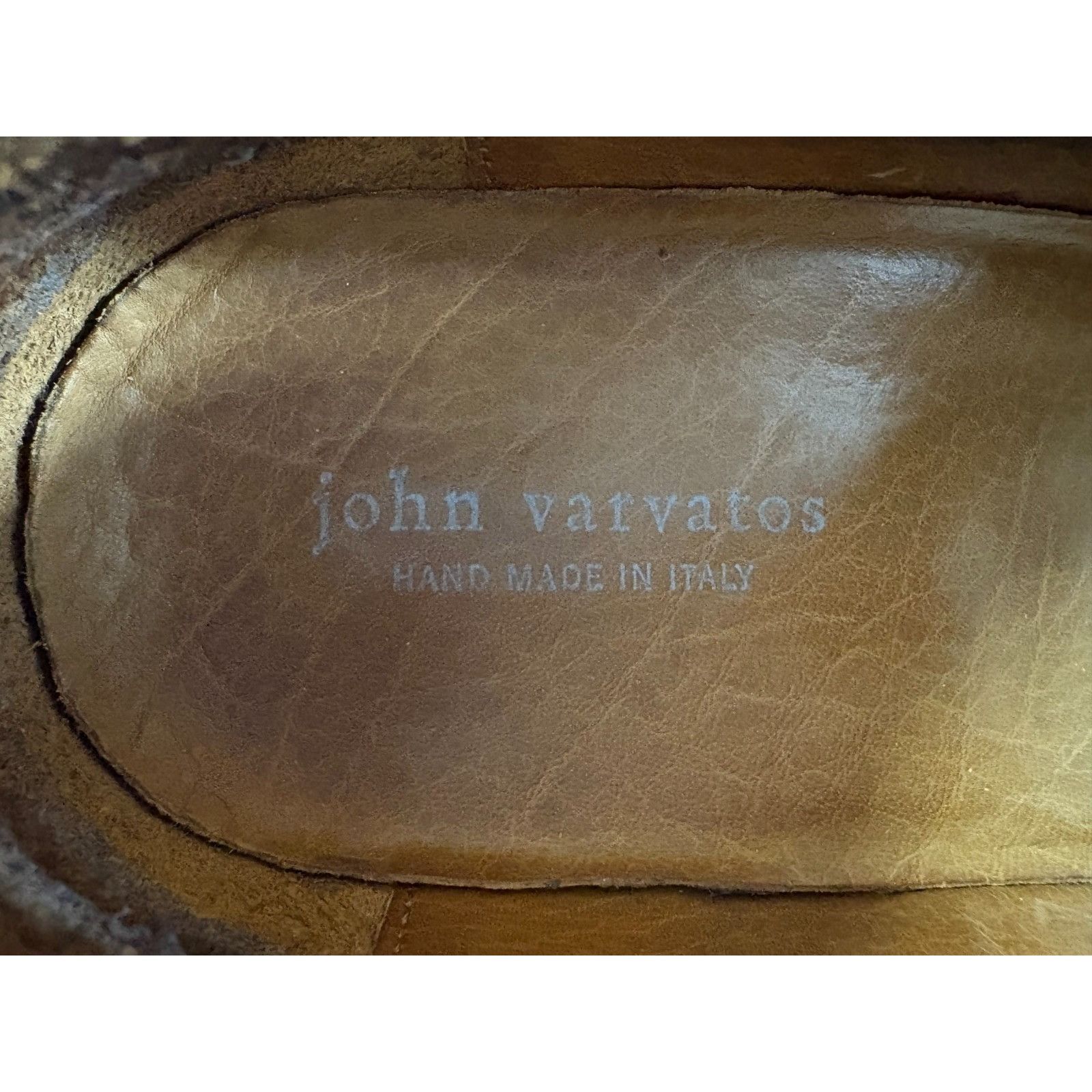 John Varvatos John Varvatos Collection Venetian Leather Loafers sz 9.5 c: Size US 9.5 / EU 42-43 - 9 Thumbnail