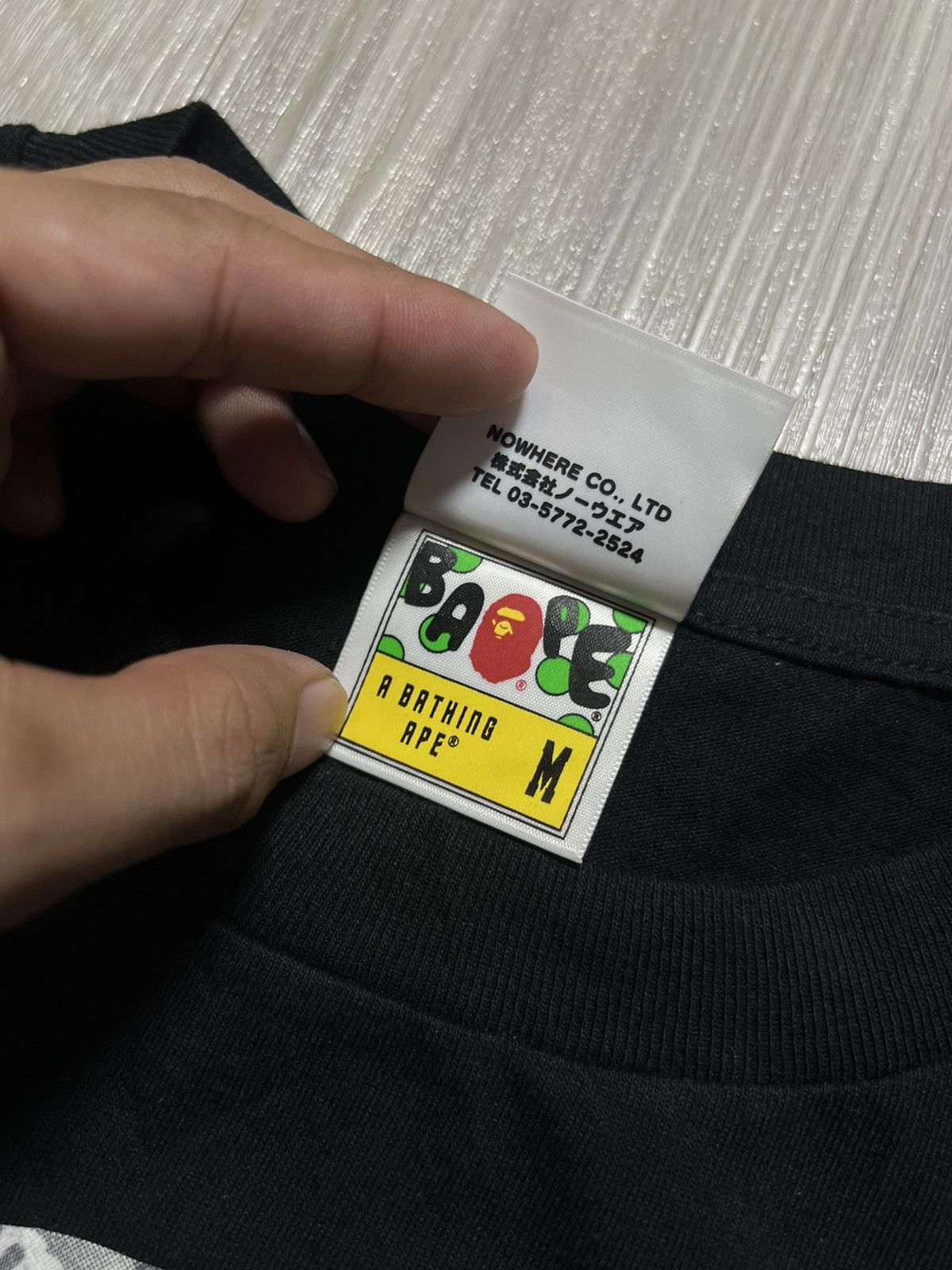Bape Bape x M&Ms Monotone Ape Head Tee Size US M / EU 48-50 / 2 - 5 Thumbnail