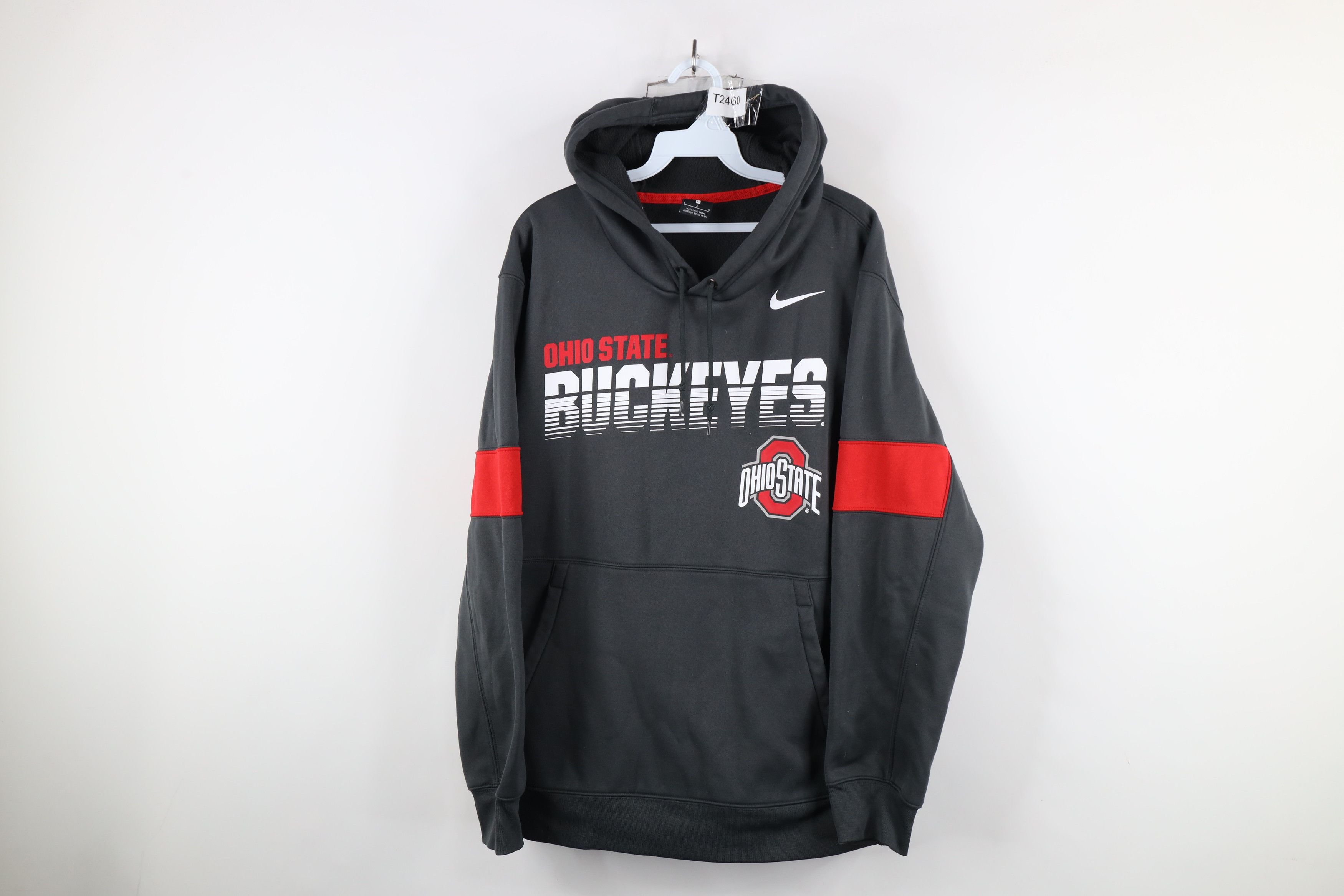 Nike × Vintage Nike On Field Ohio State University Hoodie Sweatshirt Gray Size US L / EU 52-54 / 3 - 1 Thumbnail