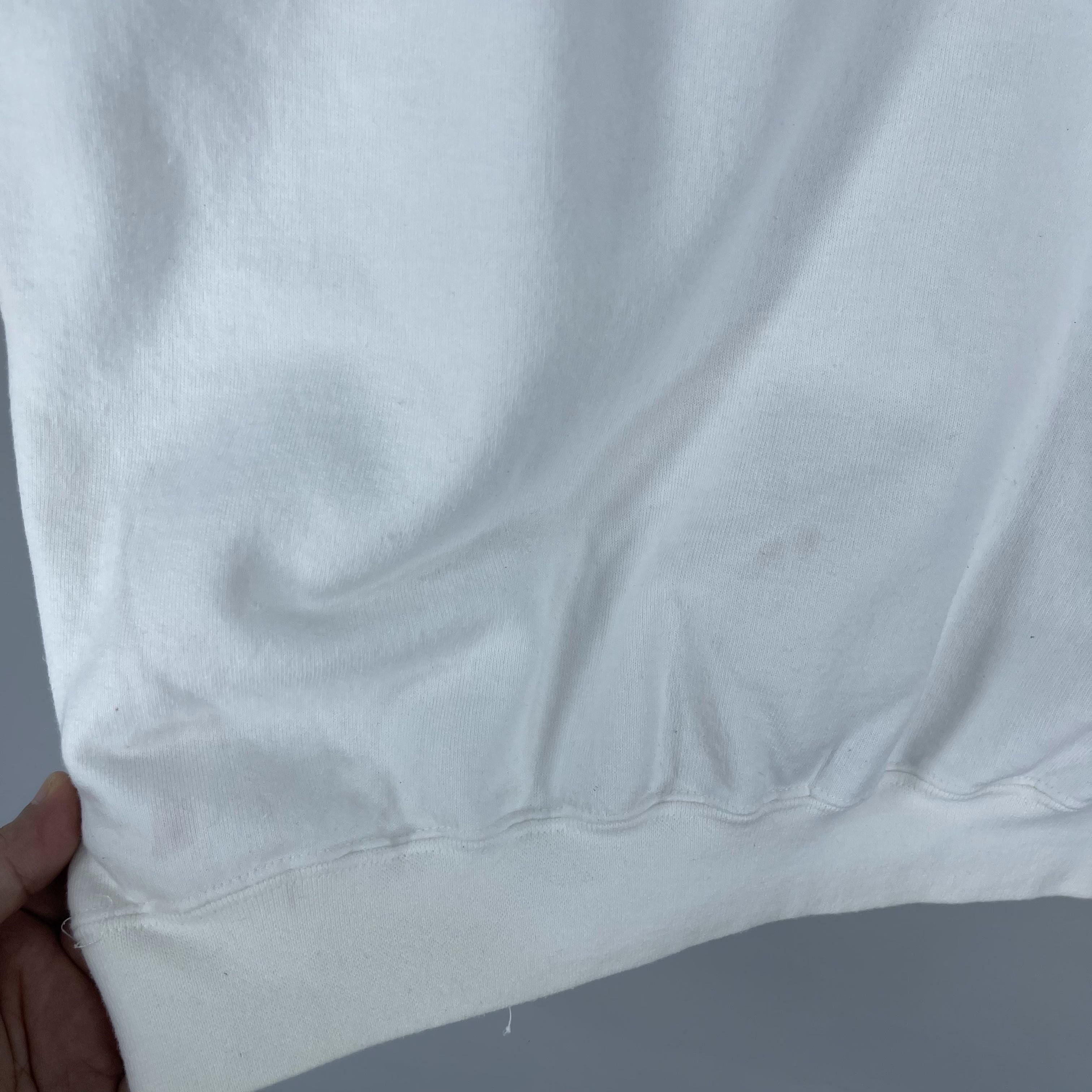 Chaps Ralph Lauren Vintage CHAPS RALPH LAUREN Plain White Sweatshirt Size US M / EU 48-50 / 2 - 12 Thumbnail