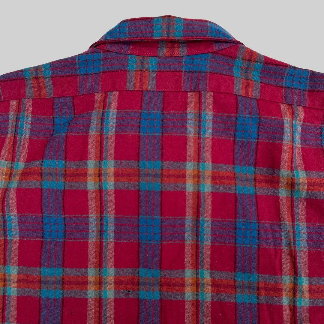 Pendleton × Vintage Pendleton 1980 80s Vintage L/S USA Made Wool Over Shirt Size US L / EU 52-54 / 3 - 5 Thumbnail