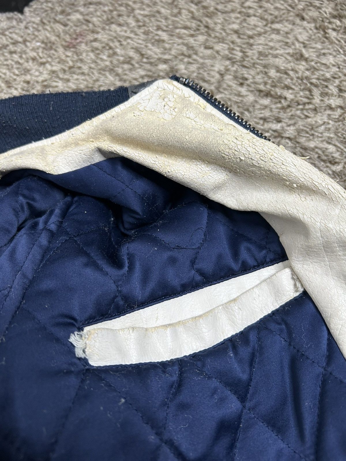 Japanese Brand Vintage All Japan Cities Games Leather Varsity Jacket Size US M / EU 48-50 / 2 - 9 Thumbnail