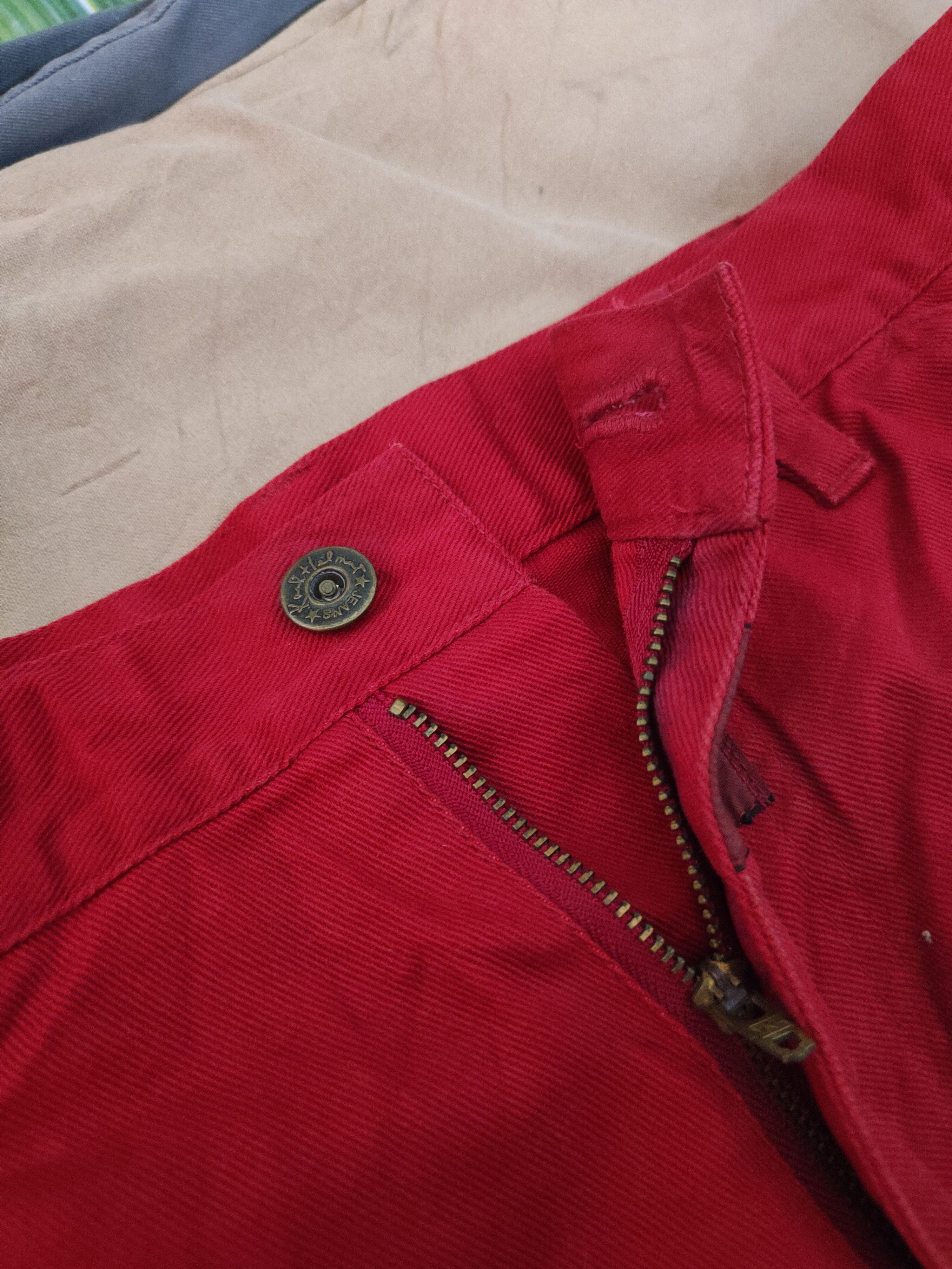 Japanese Brand Karl Helmut Red Multipocket Soft Denim #S1323 Size US 34 / EU 50 - 15 Thumbnail