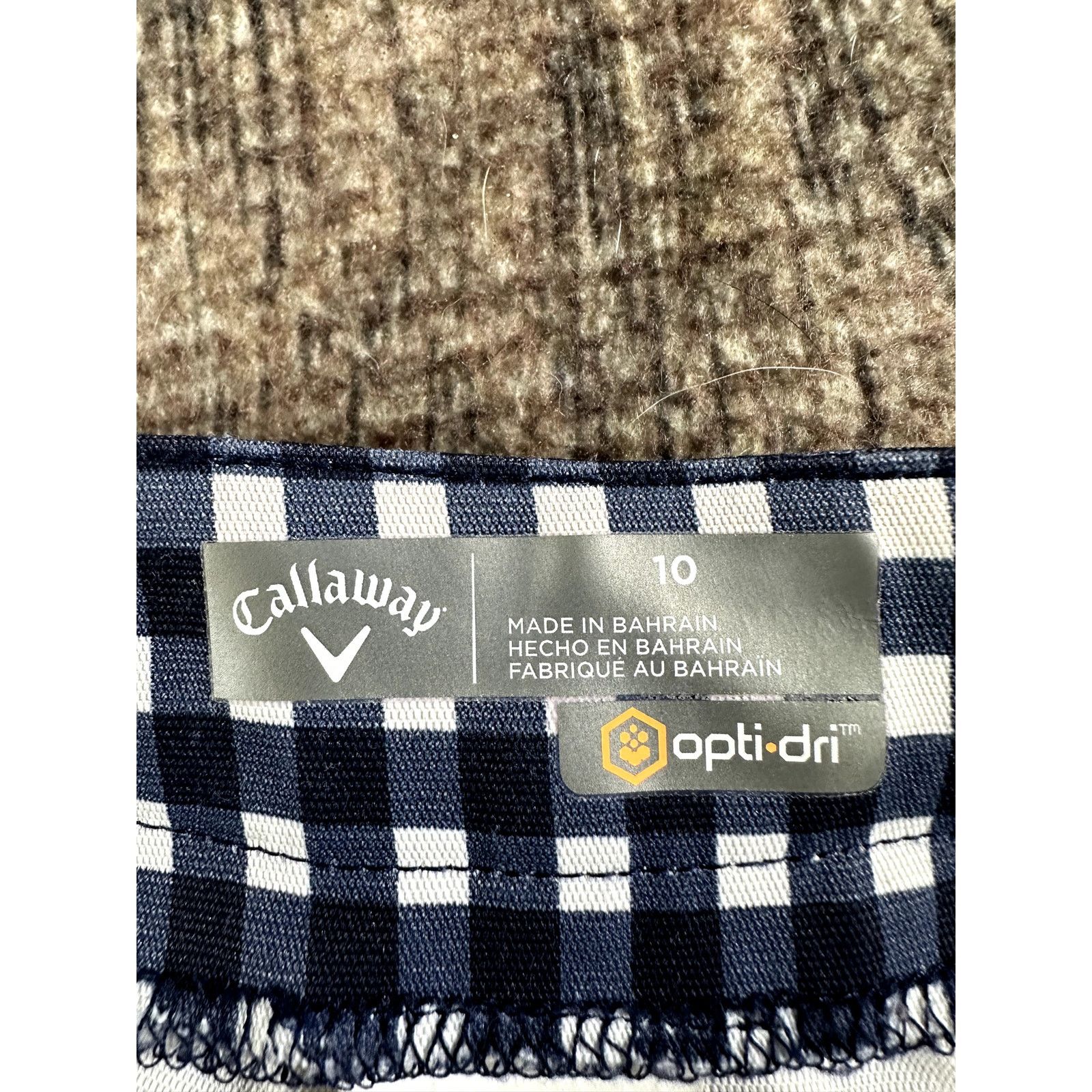 Callaway Callaway Opti Dri Golf Flannel Blue Golf Shorts Womens Sz 10 Size 32" / US 10 / IT 46 - 7 Thumbnail