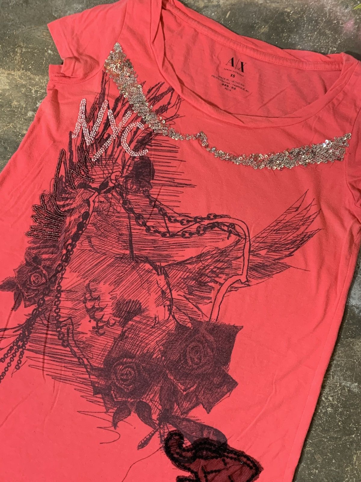 Armani Exchange Y2k Armani Exchange Top Size XS / US 0-2 / IT 36-38 - 2 Thumbnail