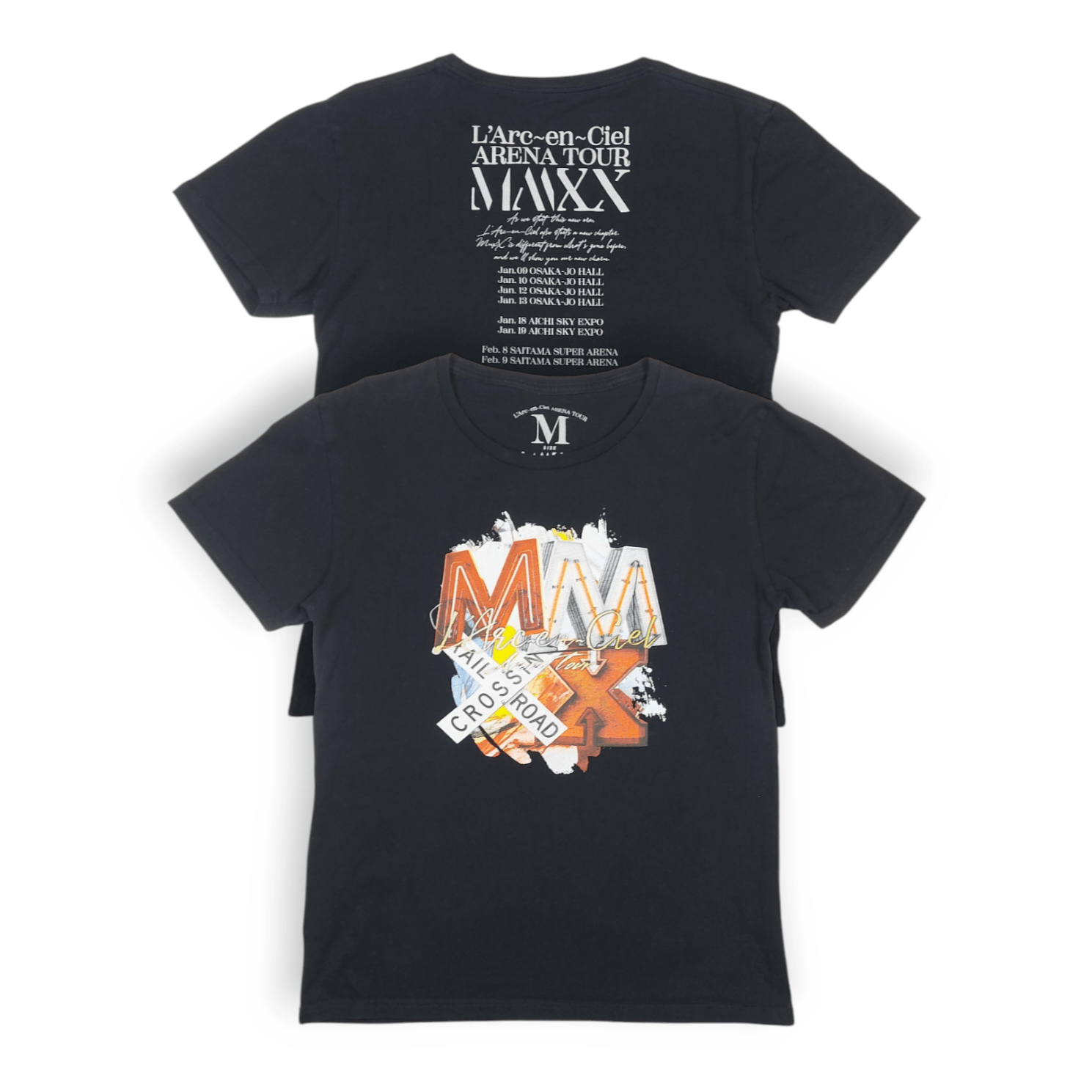 Band Tees Vintage L'Arc-en-Ciel 1996 Kiss me deadly tour HYDE