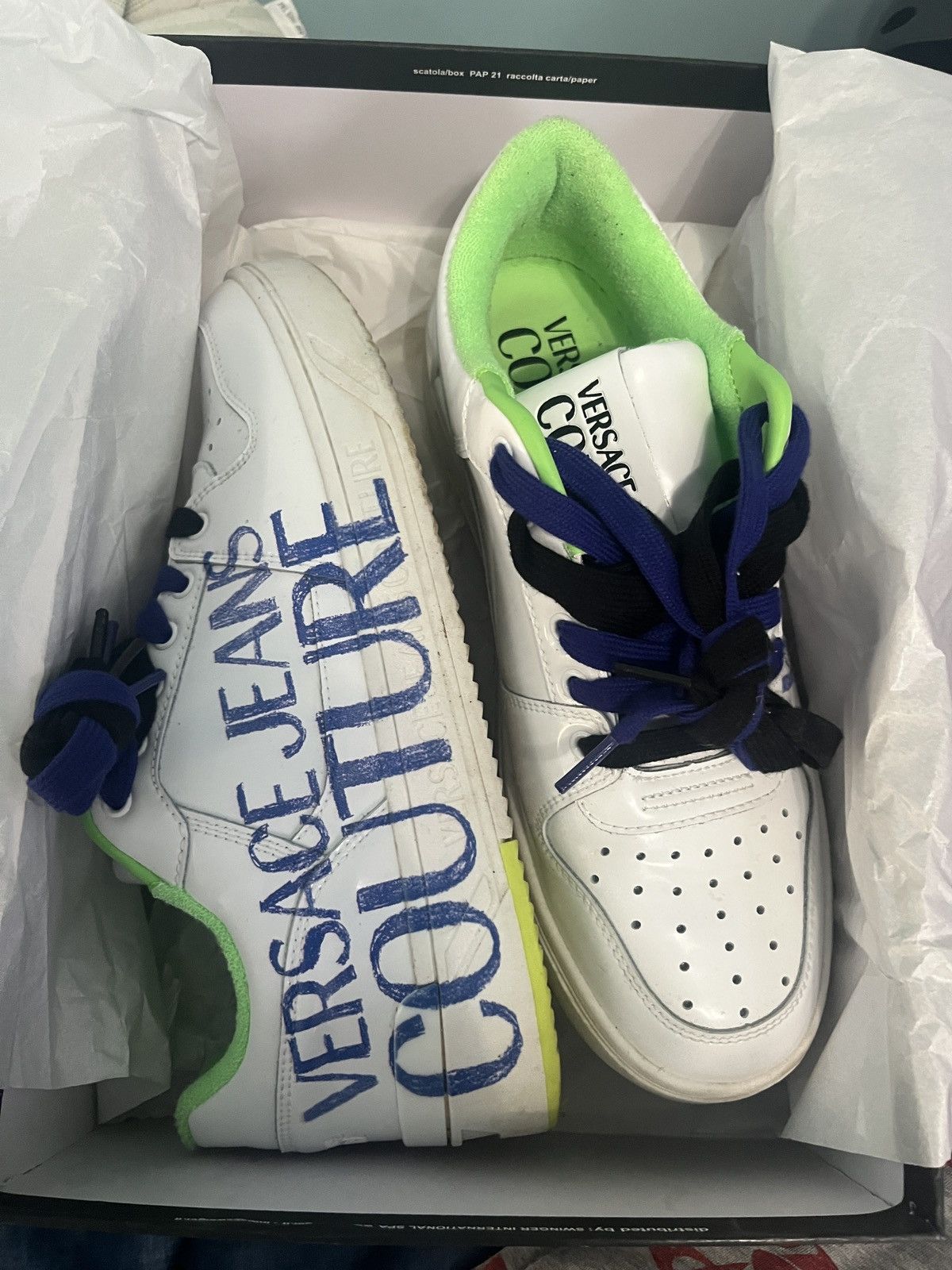 Versace Jeans Couture Versace Jeans Couture Sneakers Size US 9 / EU 42 - 1 Thumbnail