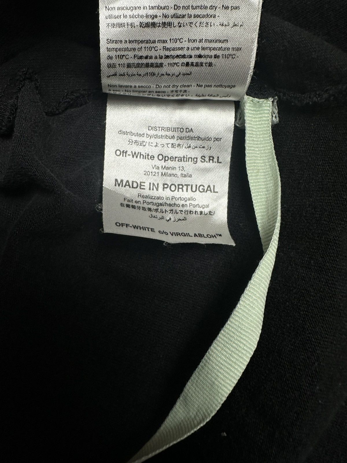 Off-White Off - White Mirror Mirror Diagonal Spray Size US M / EU 48-50 / 2 - 6 Thumbnail