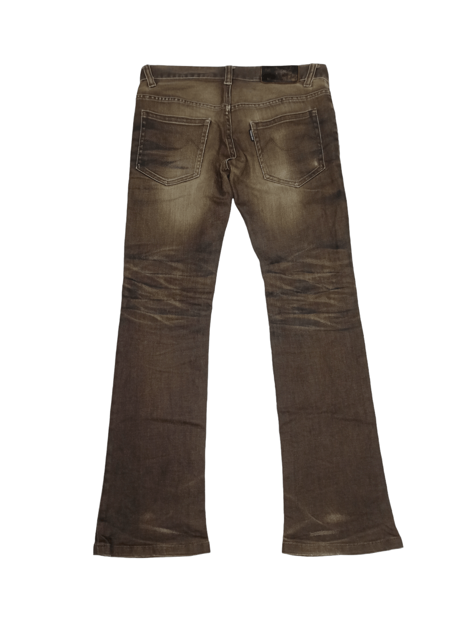 Tornado Mart Tornado Mart Stretchable Mud Washed Flared Denim Size US 30 / EU 46 - 7 Thumbnail