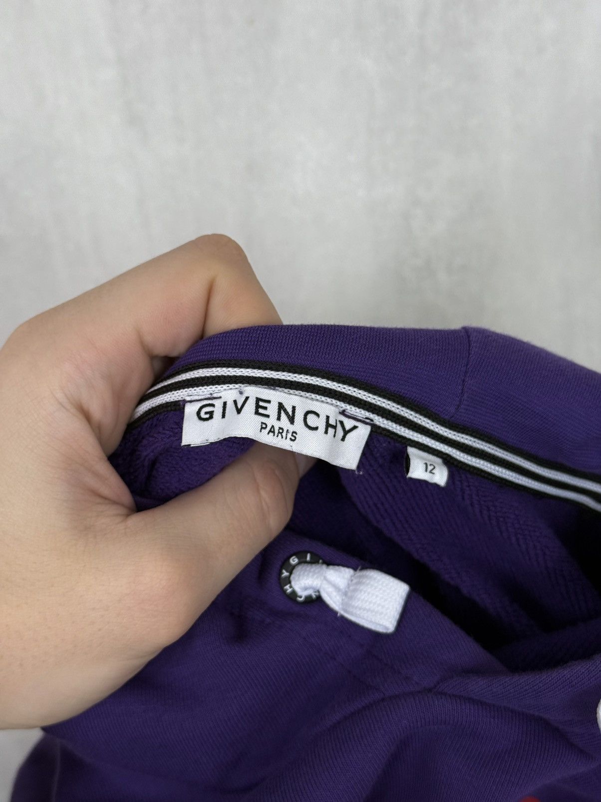 Givenchy Givenchy Kids Big Logo Purple Hoodie Size 12Y Size XS / US 0-2 / IT 36-38 - 13 Thumbnail