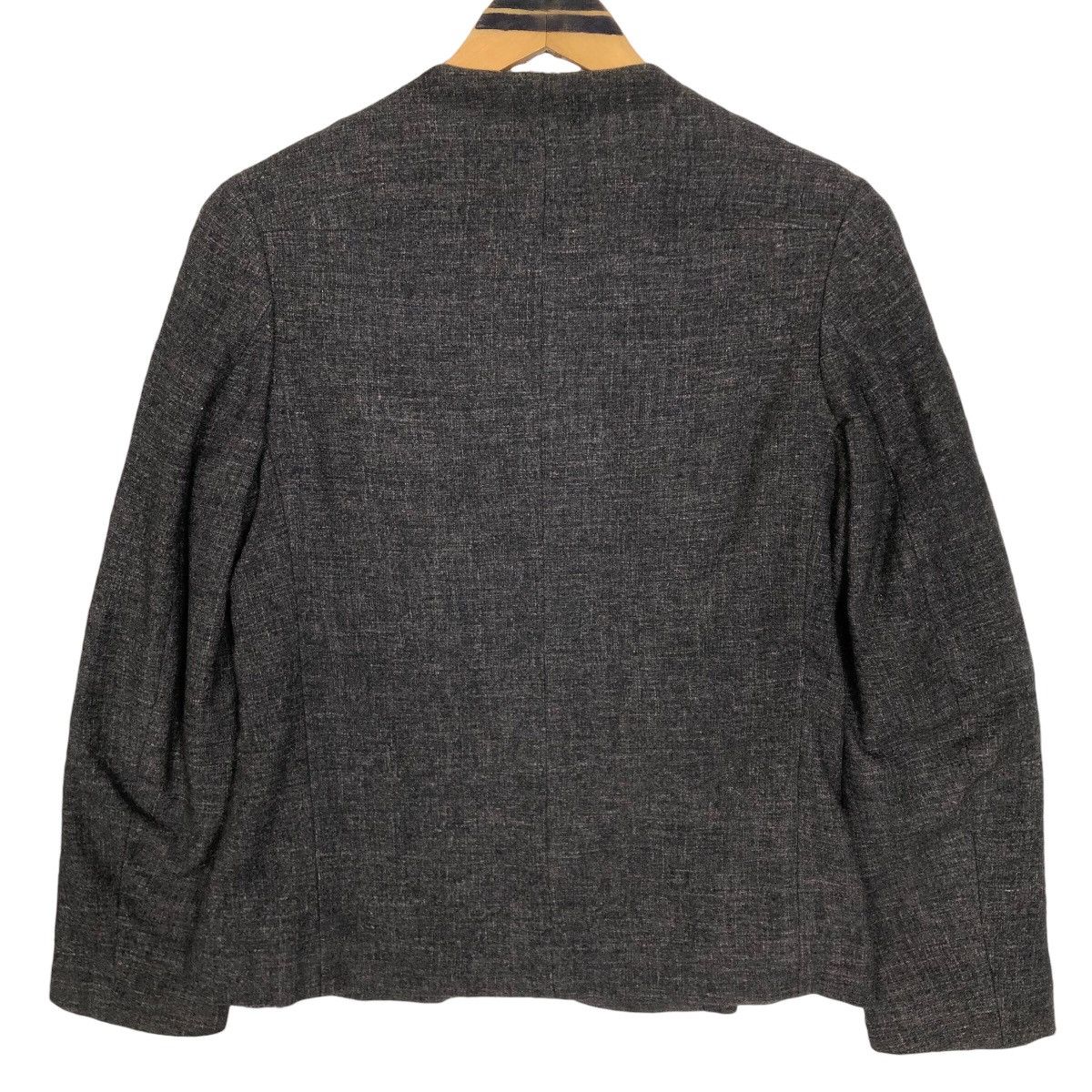 Yohji Yamamoto Vintage Yohji Yamamoto Femme 1998 A/W Cutaway Wool Jacket Size XS / US 0-2 / IT 36-38 - 11 Thumbnail