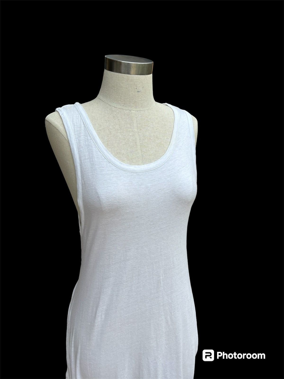 Yohji Yamamoto White tank top Size M / US 6-8 / IT 42-44 - 2 Thumbnail