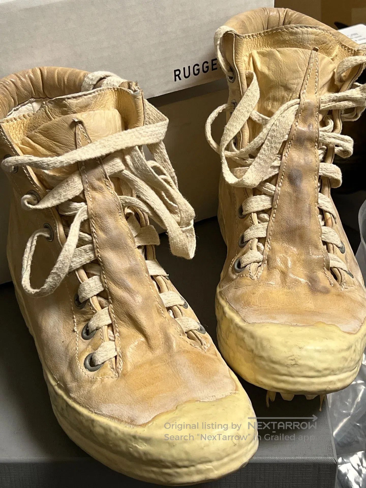 Carol Christian Poell Carol Christian Poell Drip Rubber Sneakers. Size US 7 / EU 40 - 5 Thumbnail